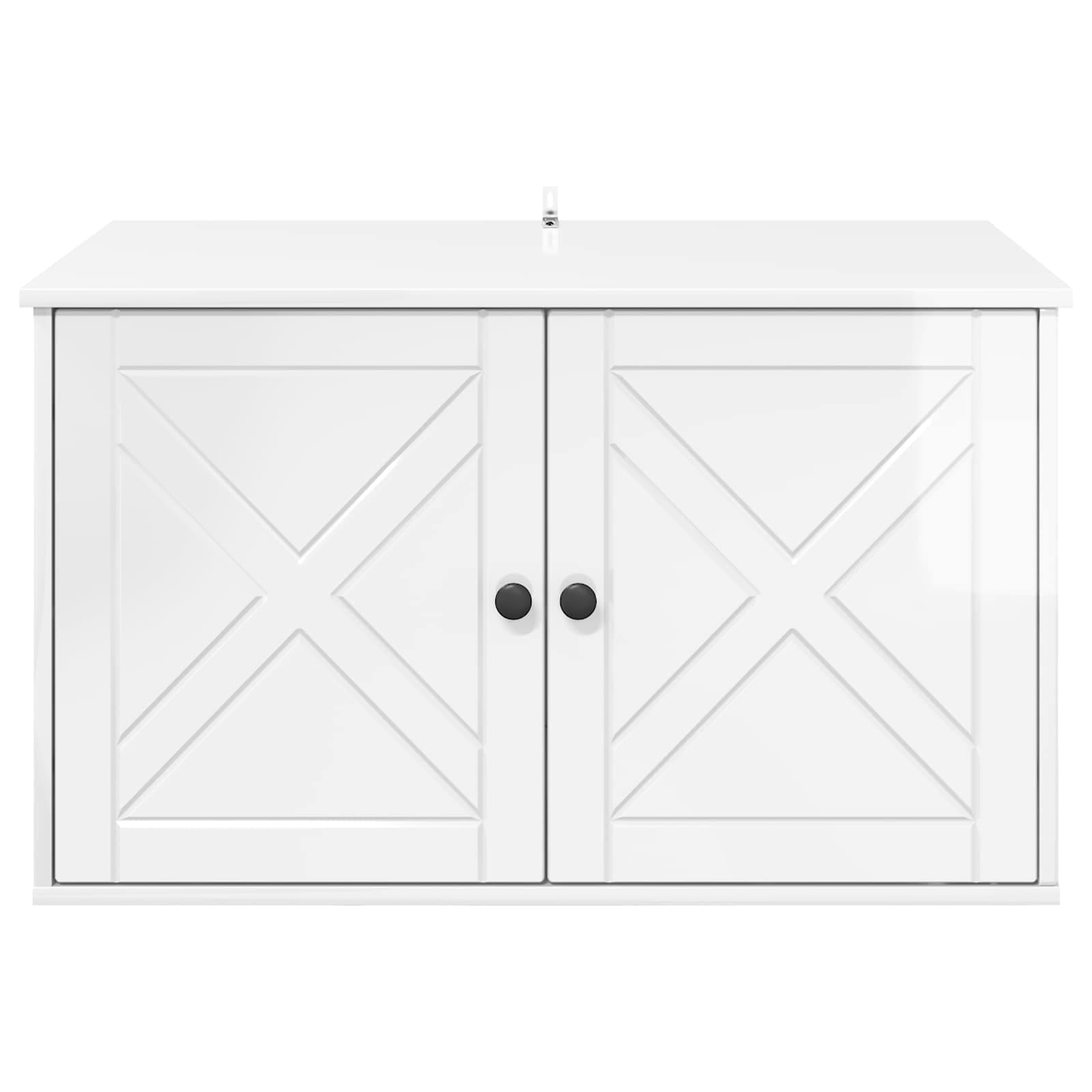 Casa per Gatti Bianco Lucido 85 x 55 x 50,5 cm
