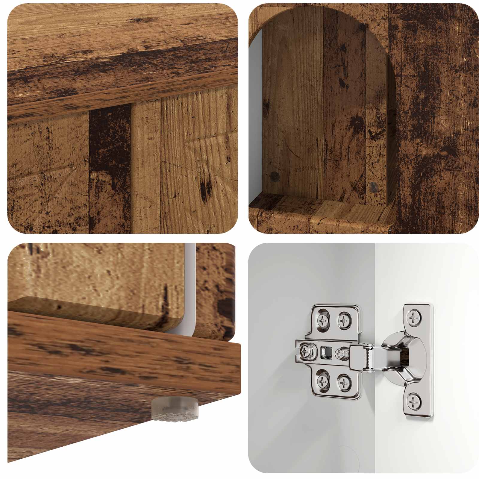 Casa per Gatti Legno antico 85 x 55 x 50,5 cm