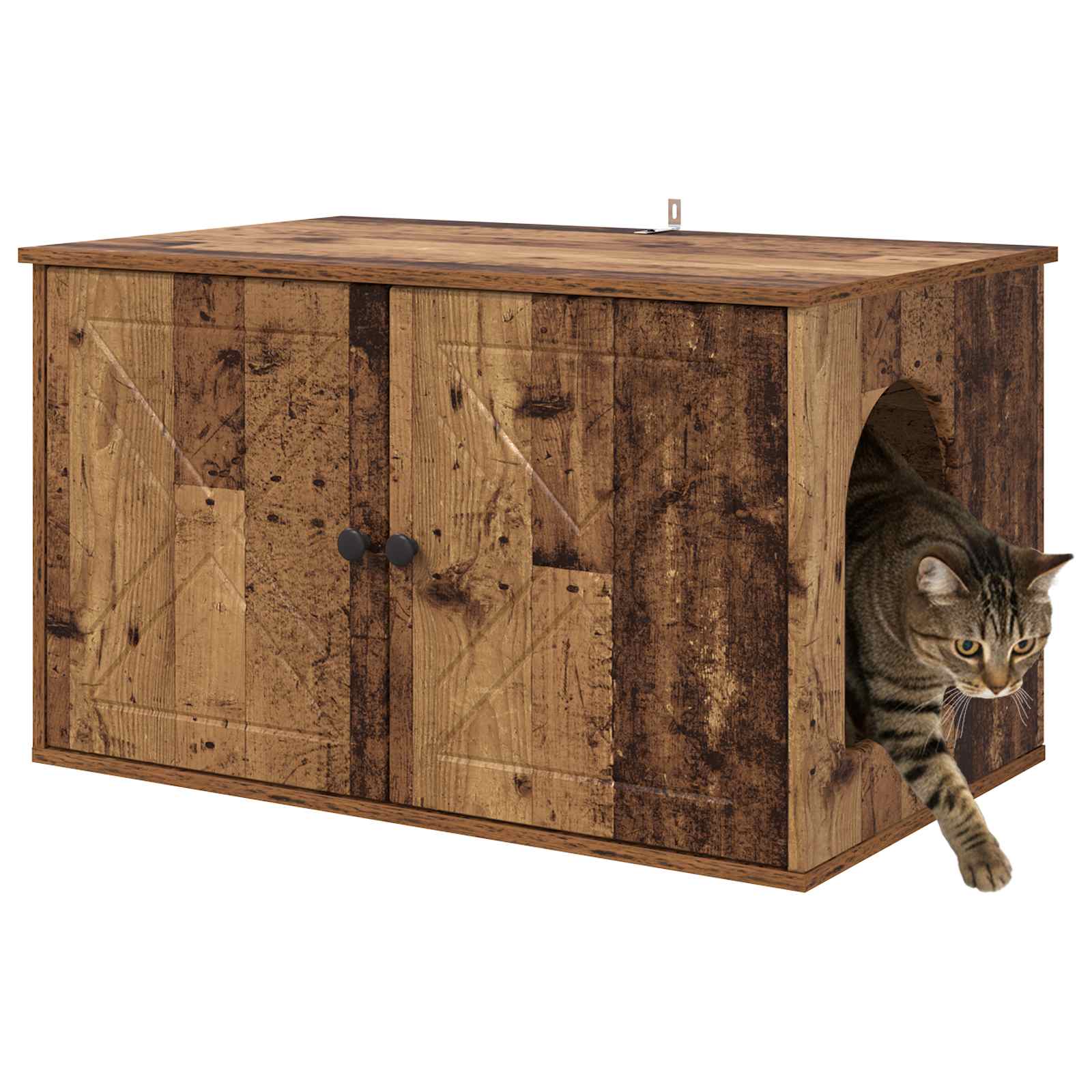 Casa per Gatti Legno antico 85 x 55 x 50,5 cm