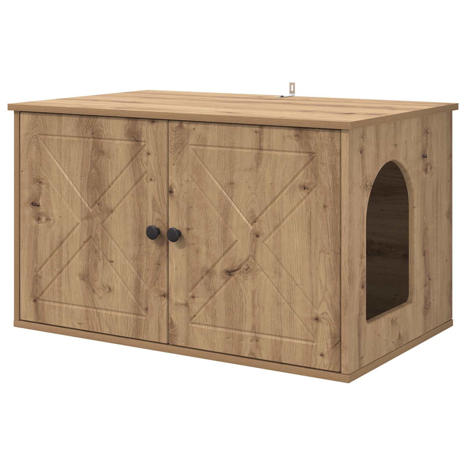 Casa per Gatti Rovere Artigianale 85 x 55 x 50,5 cm