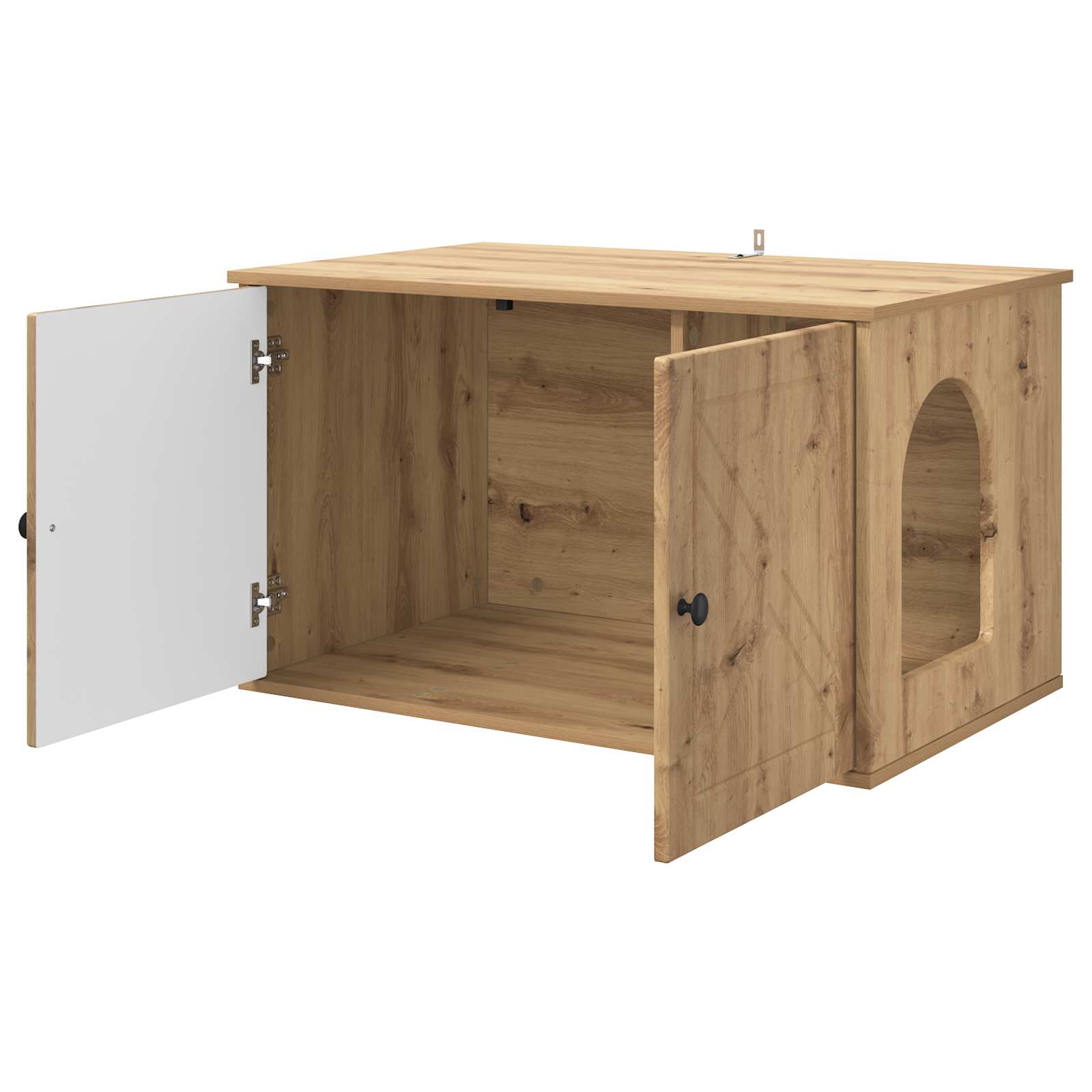 Casa per Gatti Rovere Artigianale 85 x 55 x 50,5 cm