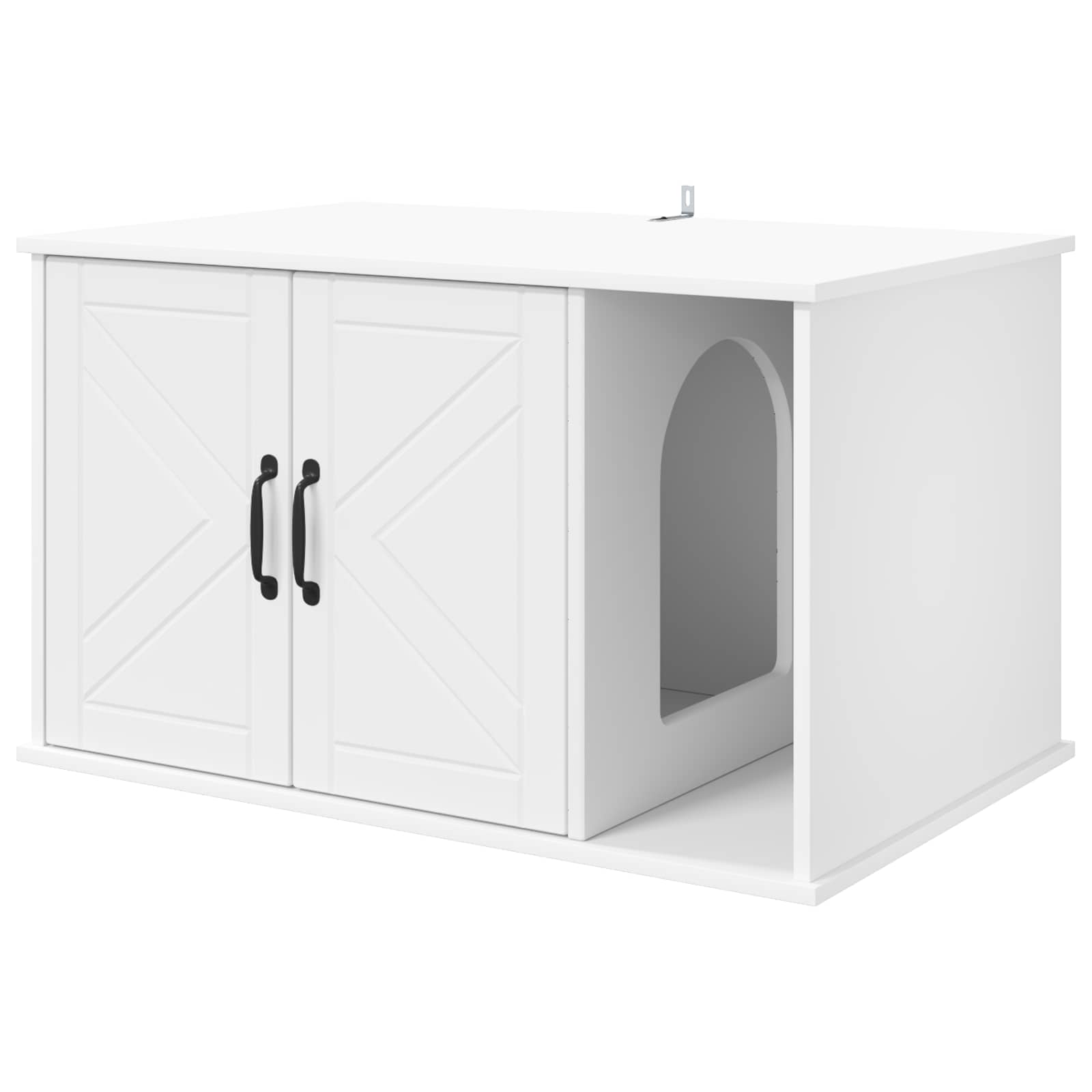 Casa per Gatti Bianco 85 x 55 x 50,5 cm Legno ingegnerizzato