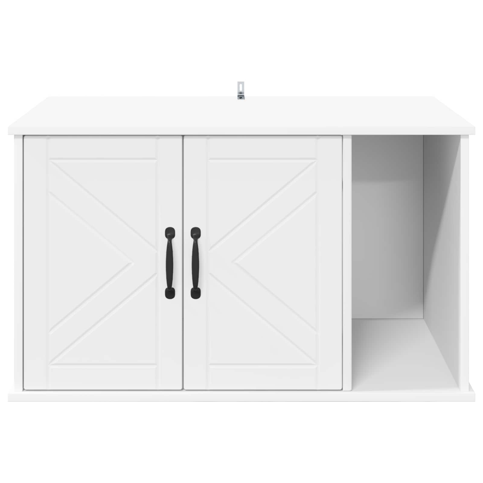 Casa per Gatti Bianco 85 x 55 x 50,5 cm Legno ingegnerizzato