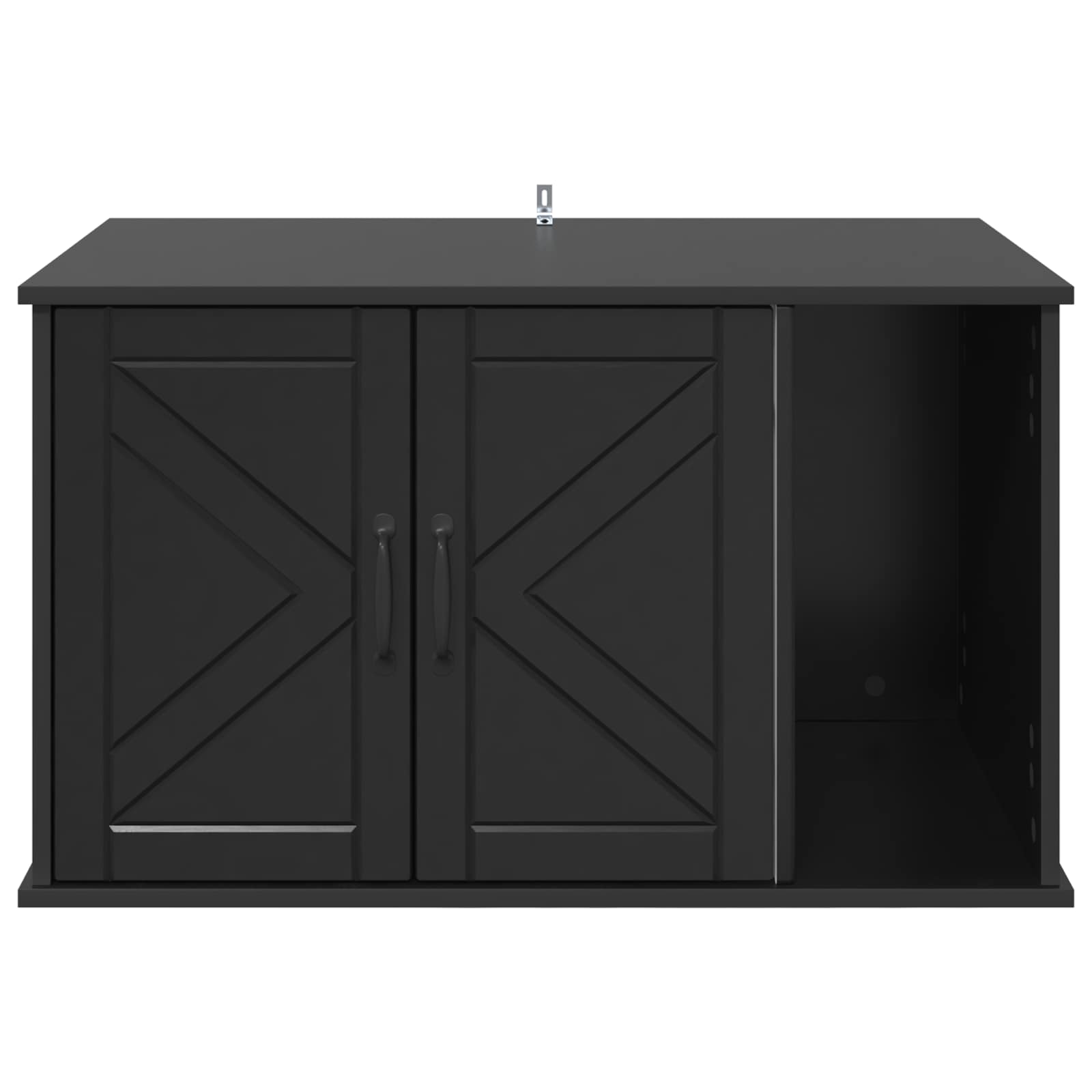 Casa per Gatti Nero 85 x 55 x 50,5 cm Legno ingegnerizzato