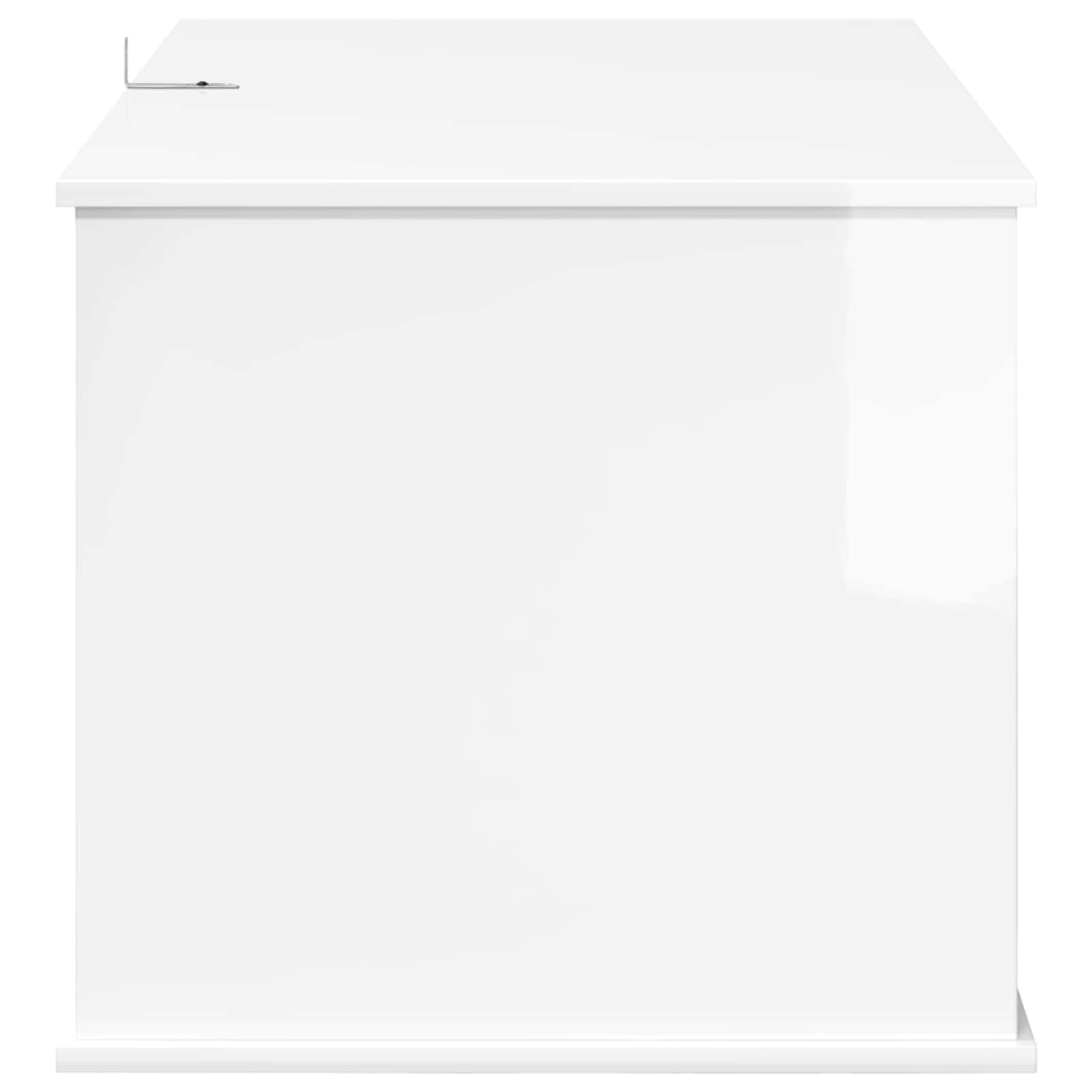 Casa per Gatti Bianco Lucido 85 x 55 x 50,5 cm