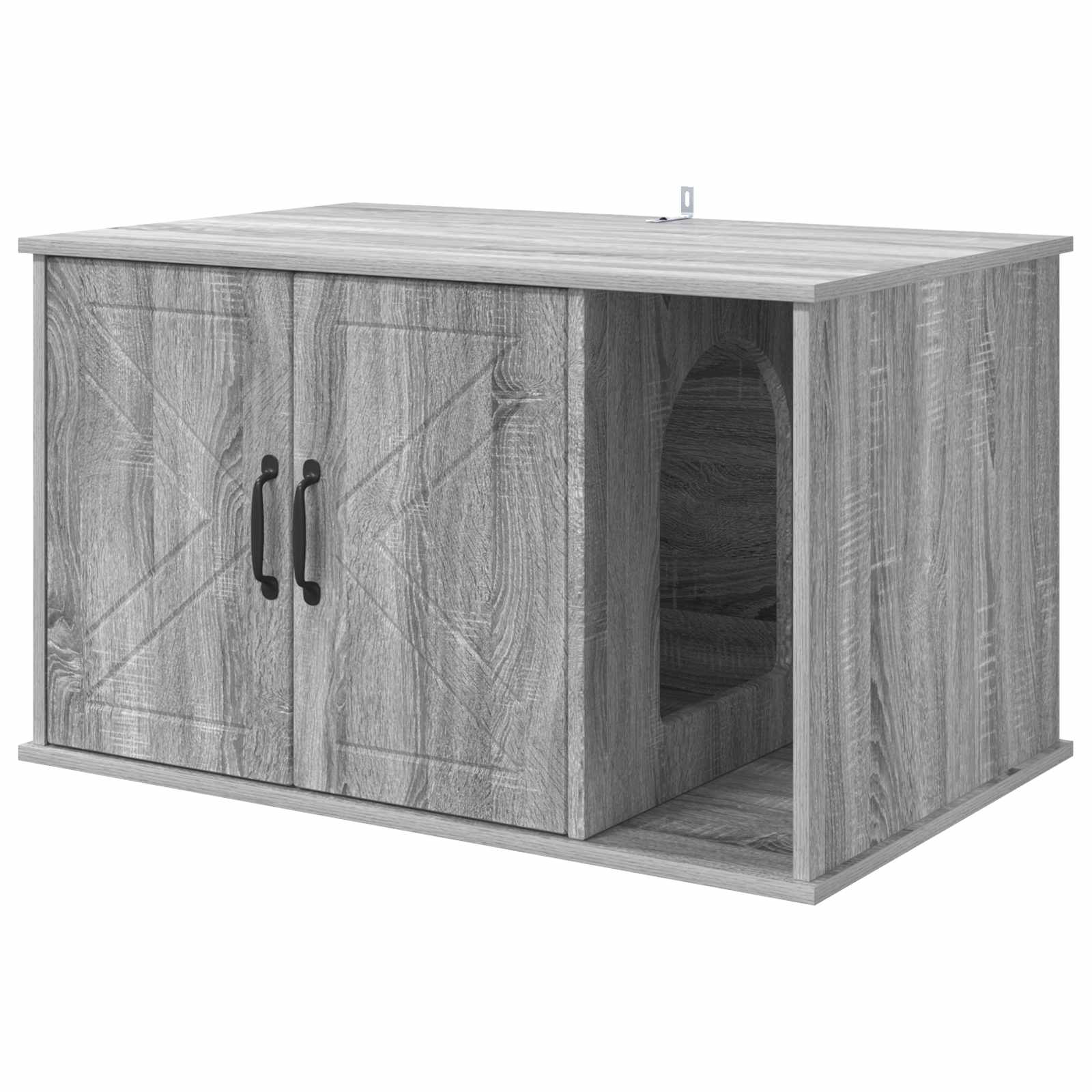 Casa per Gatti Sonoma grigio 85 x 55 x 50,5 cm