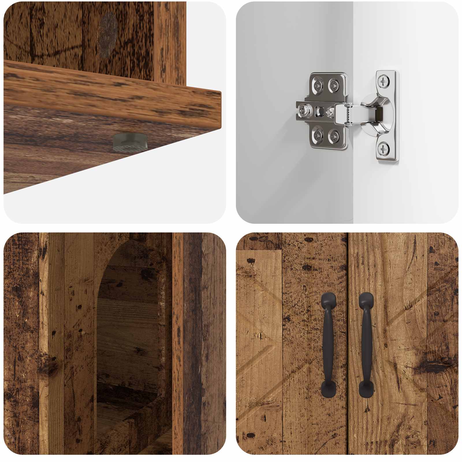 Casa per Gatti Legno antico 85 x 55 x 50,5 cm