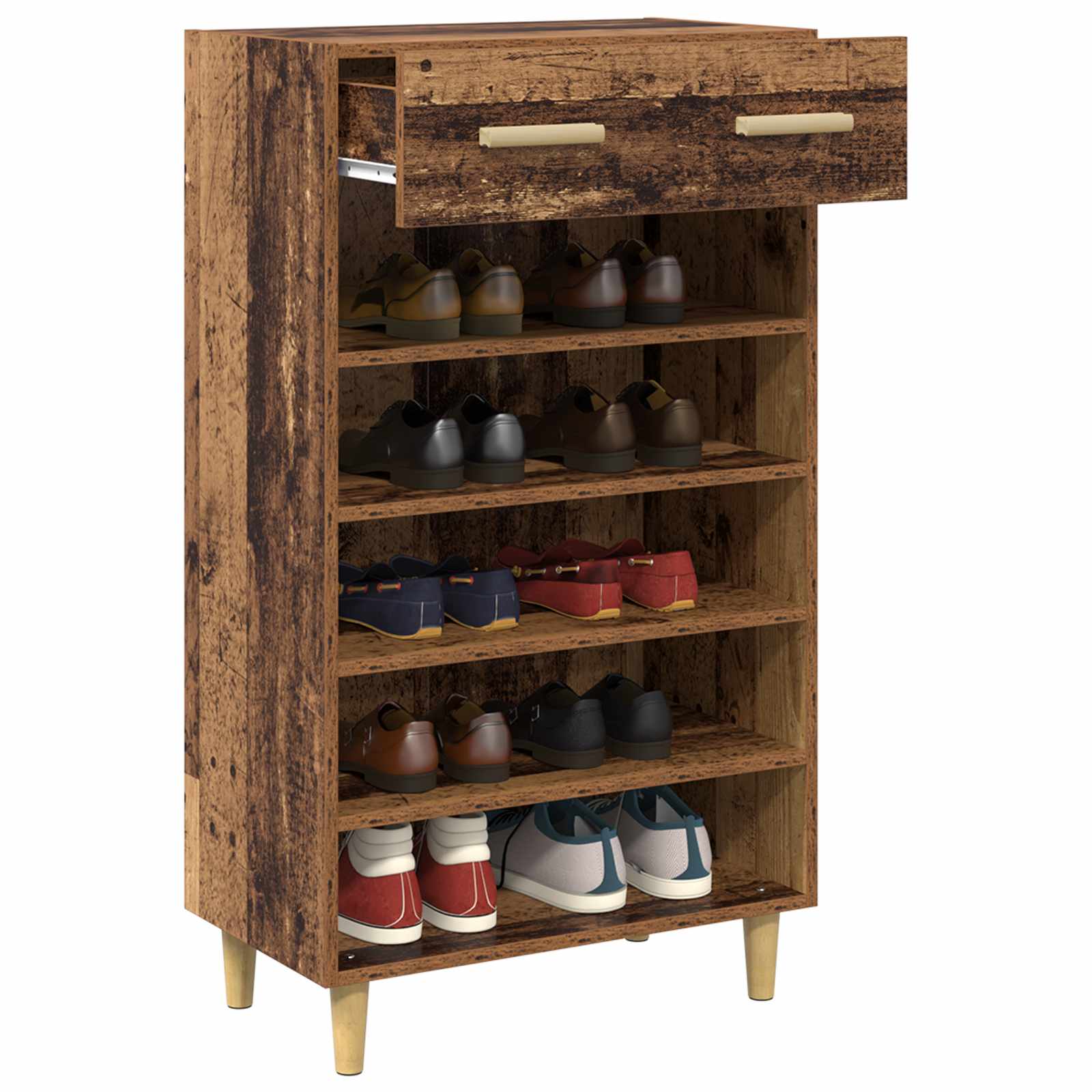 Mobile per scarpe 60 x 35 x 105 cm Legno ingegnerizzato