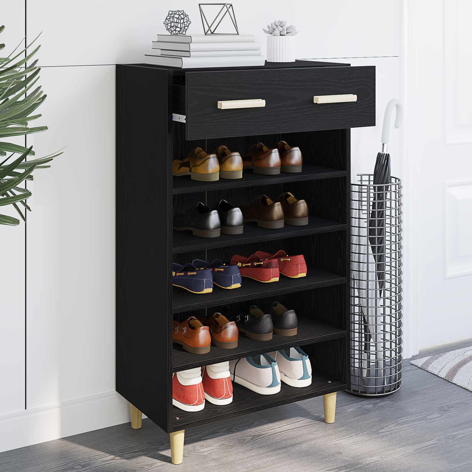 Mobile per scarpe 60 x 35 x 105 cm Legno ingegnerizzato