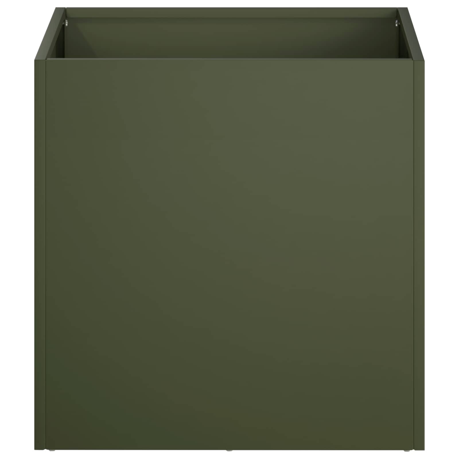 Vaso da giardino 2 pz Verde Oliva 35 x 35 x 35 cm