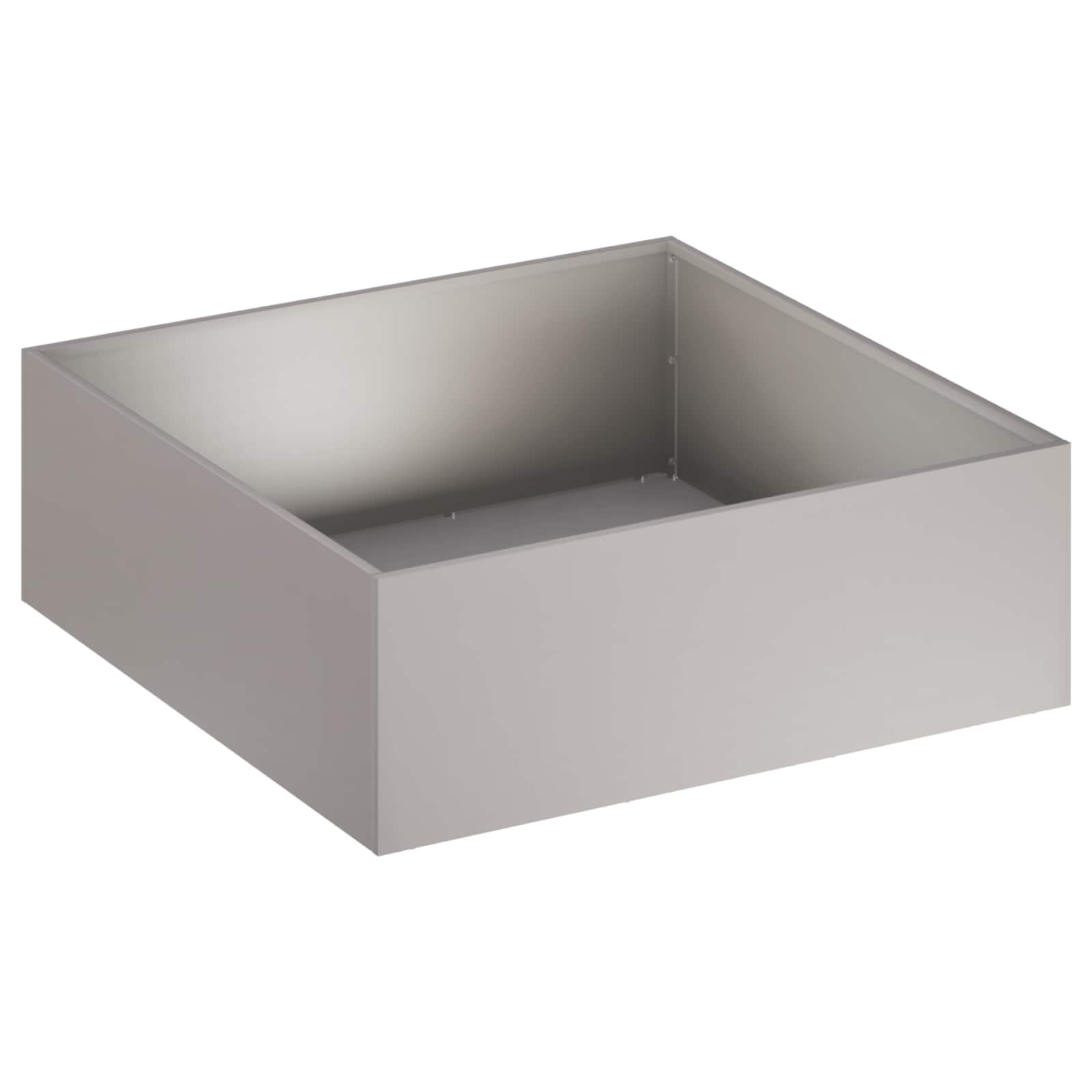 Vaso da giardino Ruggine 40 x 40 x 20 cm Acciaio Corten