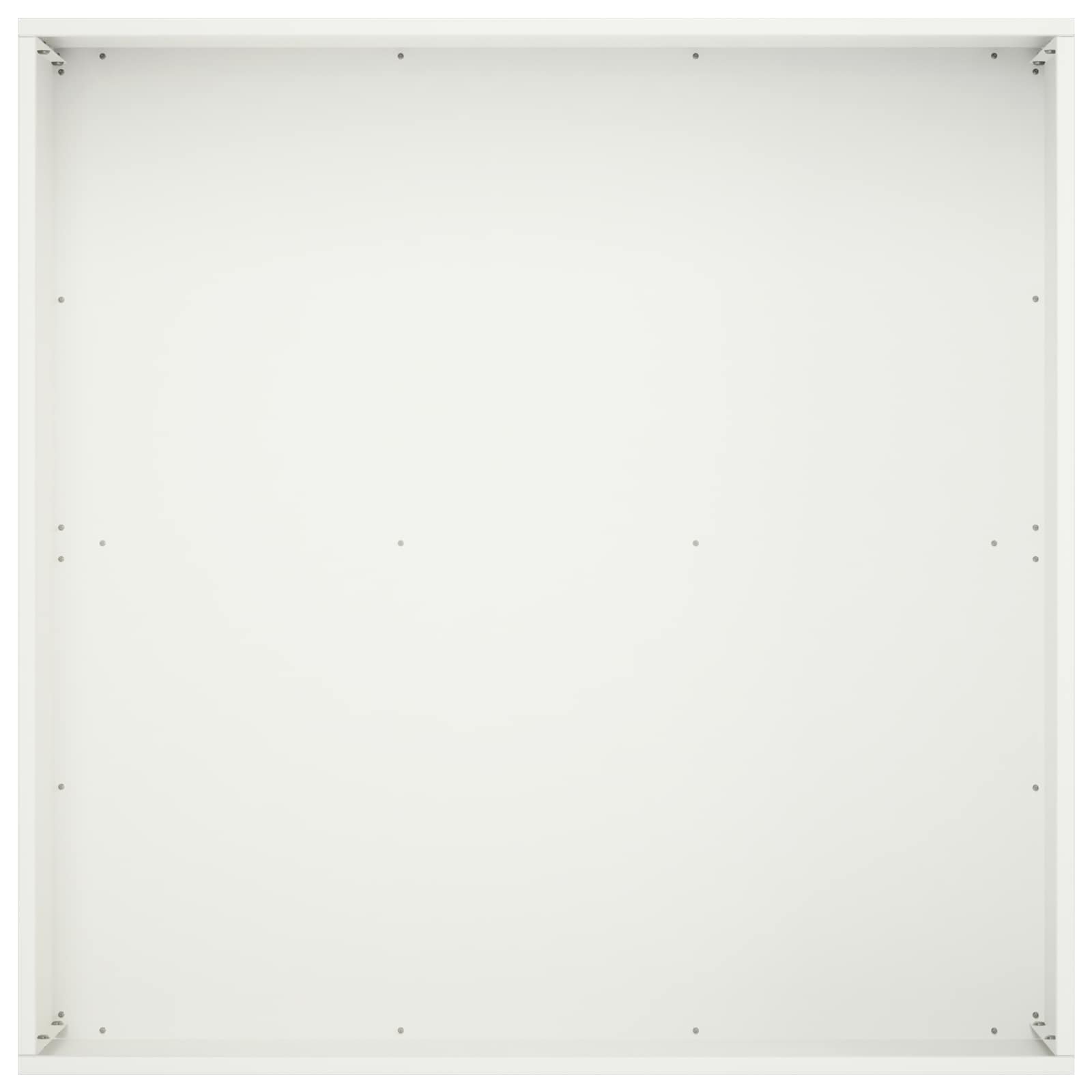 Vaso da giardino 2 pz Bianco 60 x 60 x 20 cm