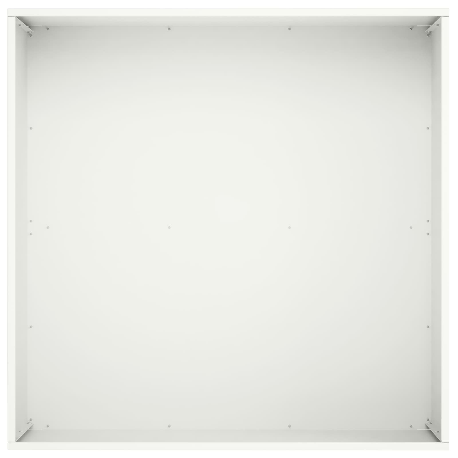 Vaso da giardino 2 pz Bianco 40 x 40 x 30 cm