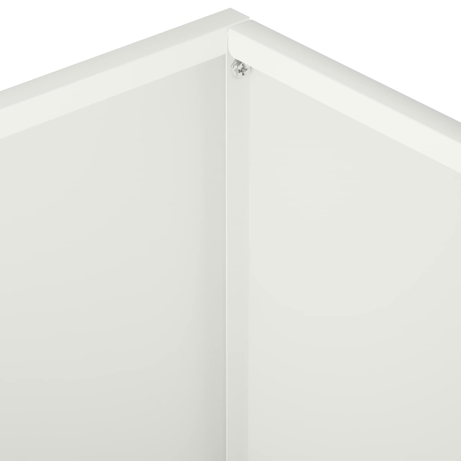 Vaso da giardino Bianco 60 x 60 x 30 cm