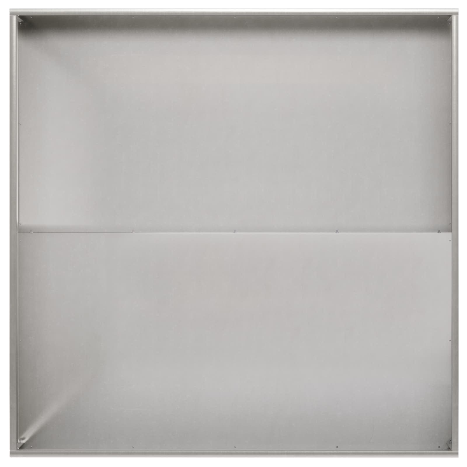 Vaso da giardino Argento 80 x 80 x 30 cm Acciaio Inox