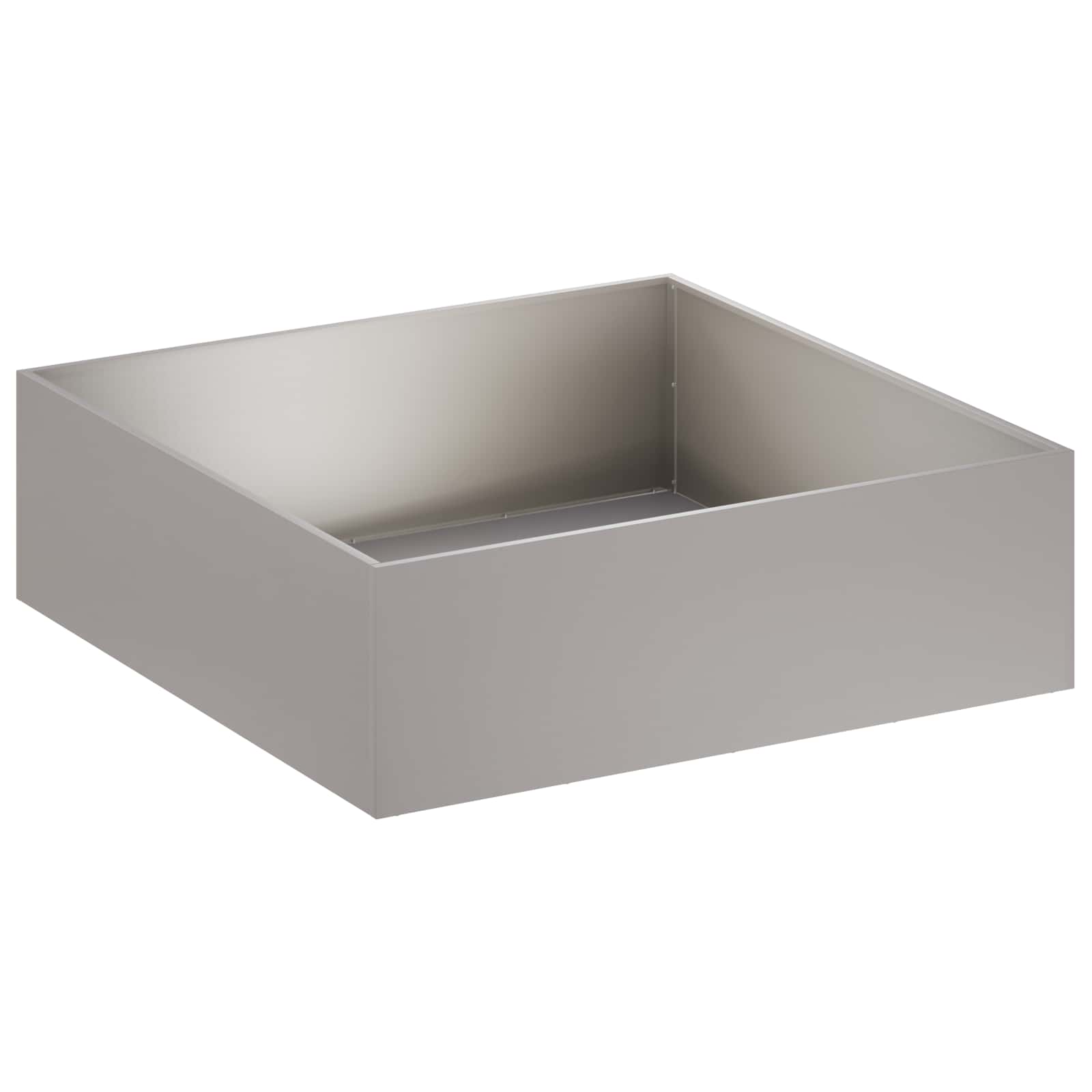 Vaso da giardino Ruggine 100 x 100 x 30 cm Acciaio Corten