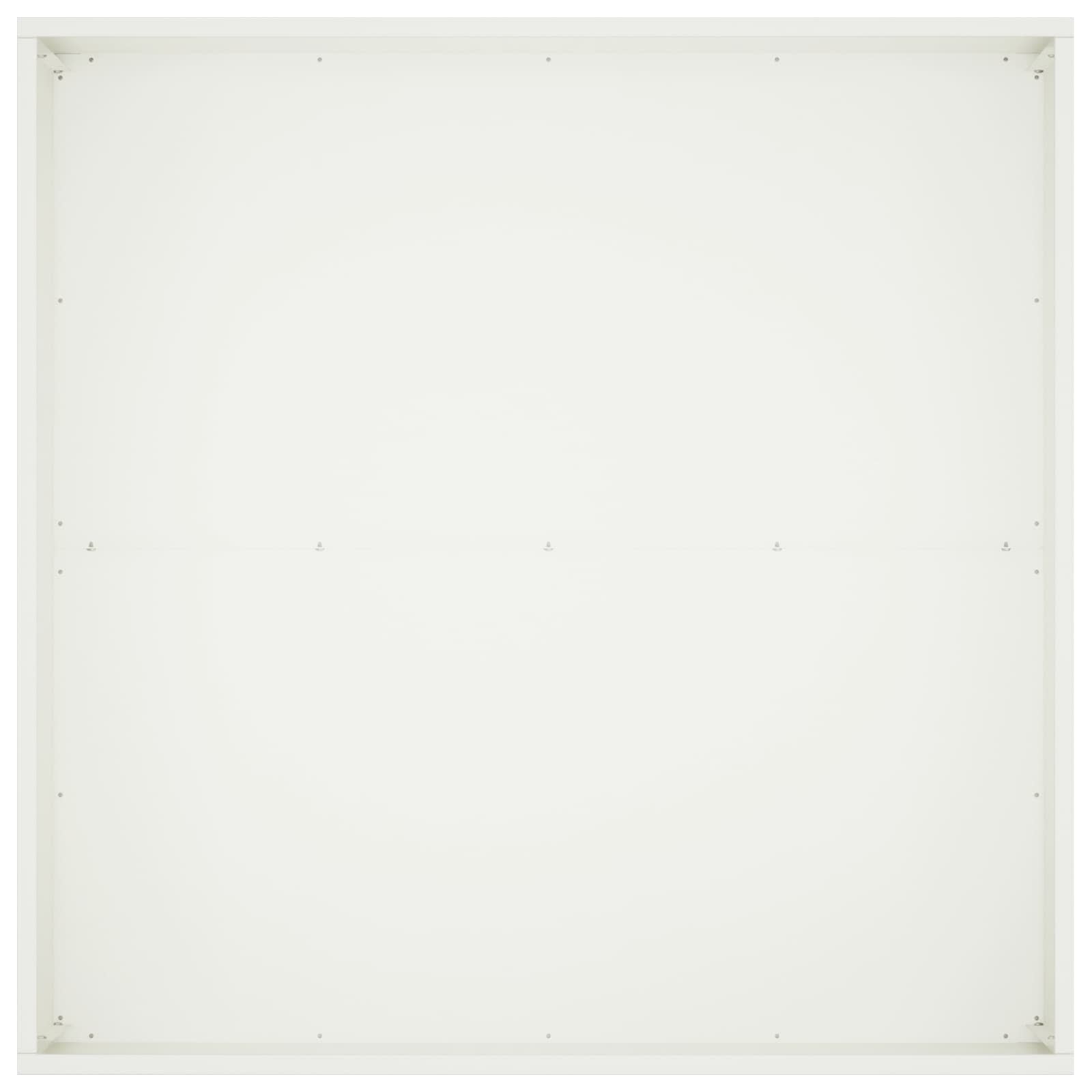 Vaso da giardino 2 pz Bianco 80 x 80 x 40 cm