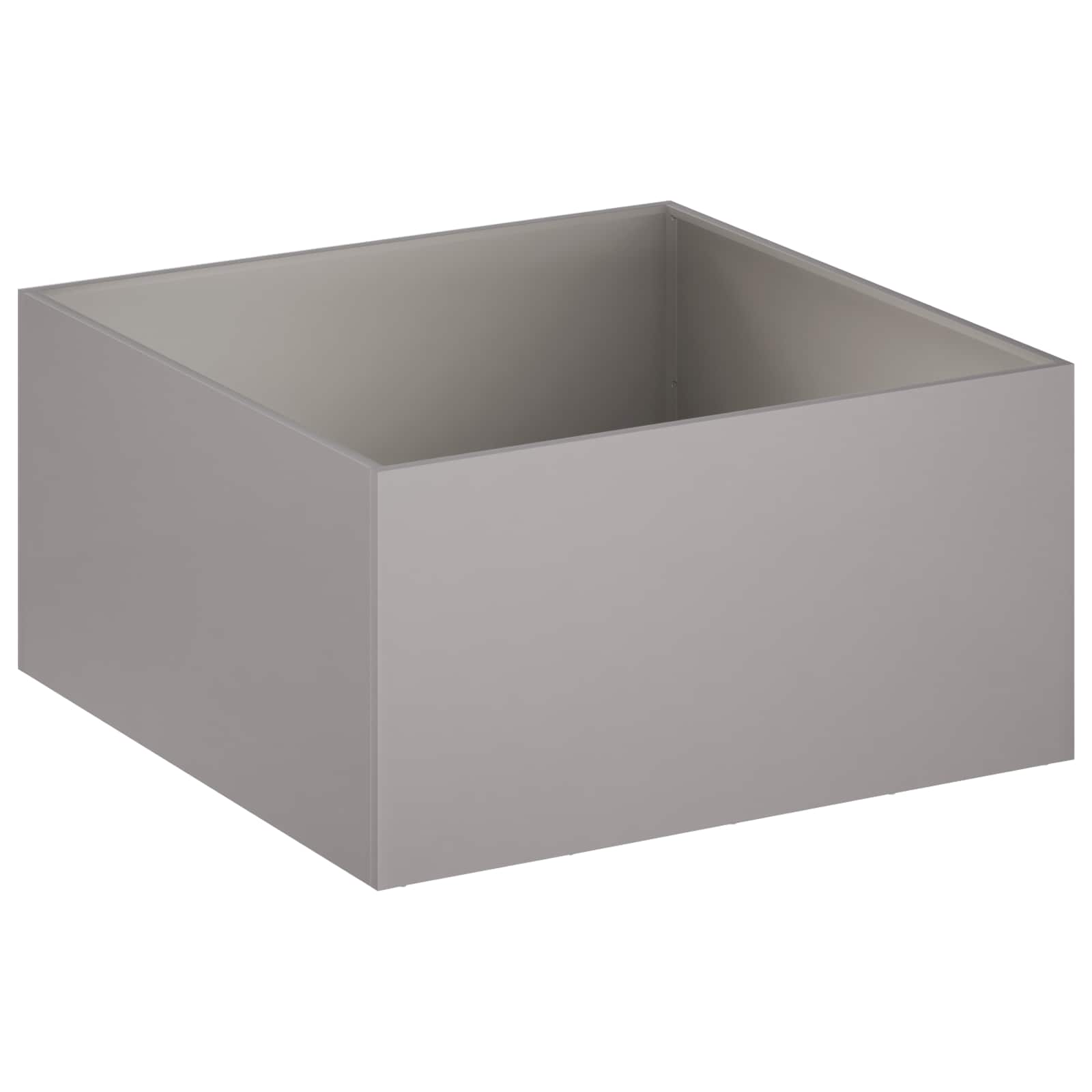 Vaso da giardino Ruggine 100 x 100 x 40 cm Acciaio Corten