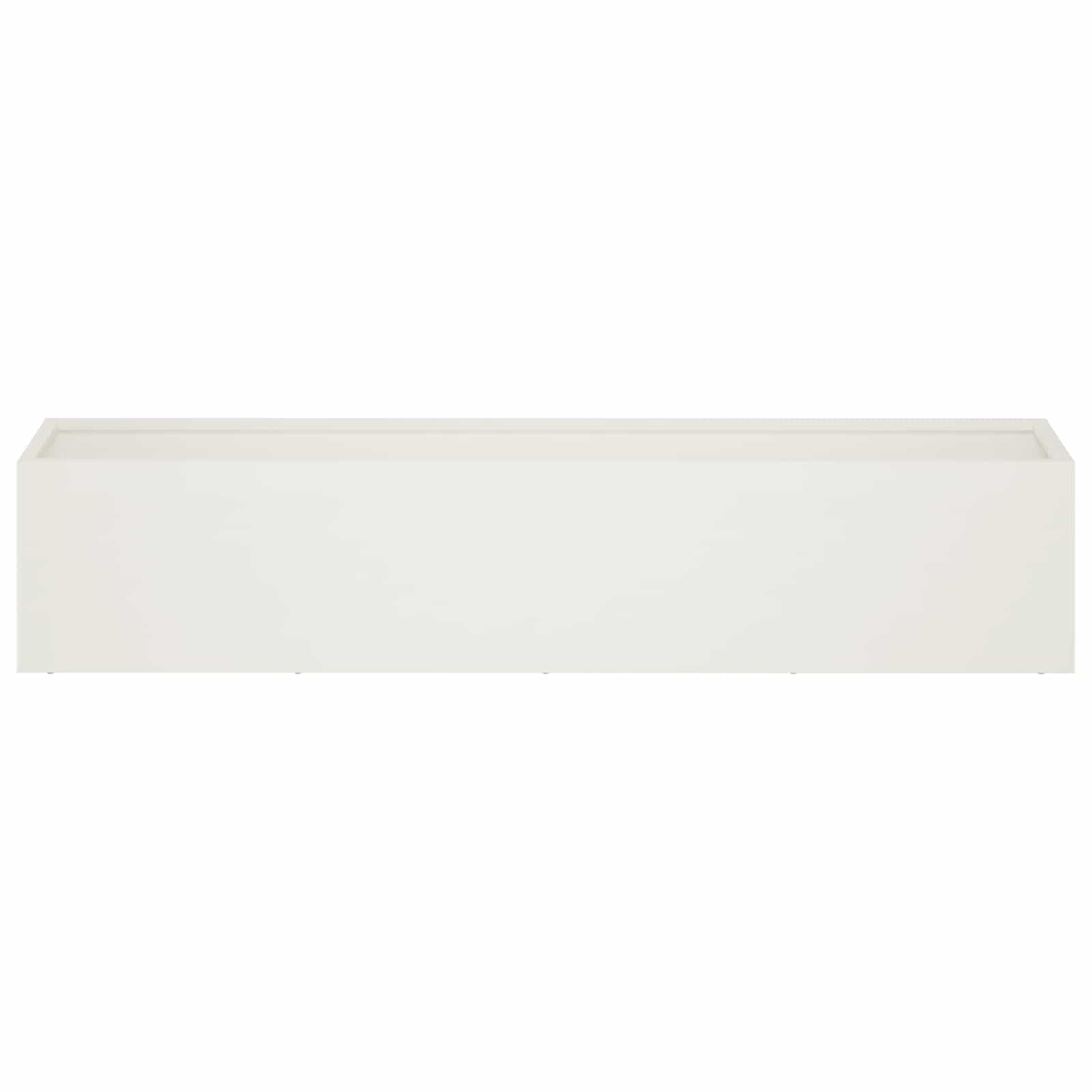 Vaso da giardino Bianco 80 x 20 x 20 cm