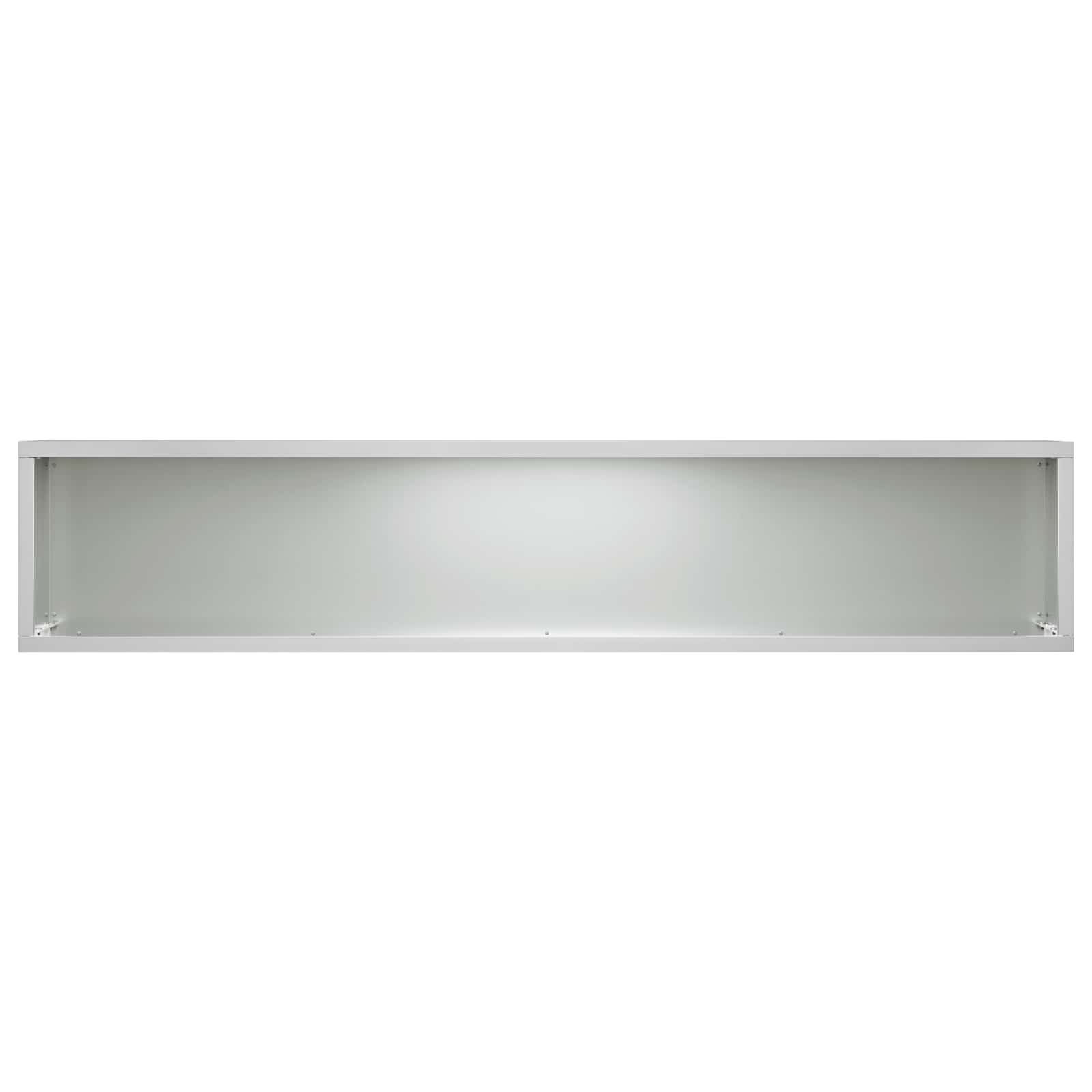 Vaso da giardino Argento 100 x 20 x 20 cm Acciaio zincato