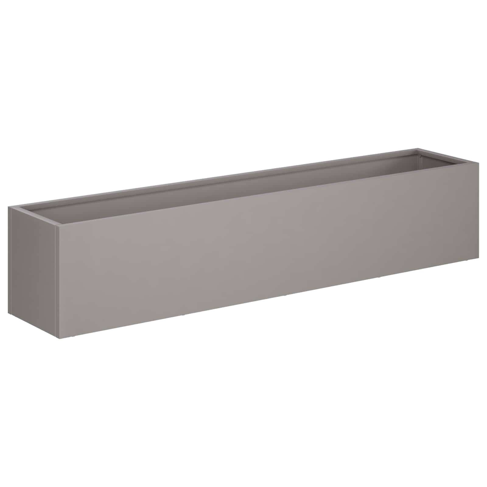 Vaso da giardino Ruggine 100 x 20 x 20 cm Acciaio Corten