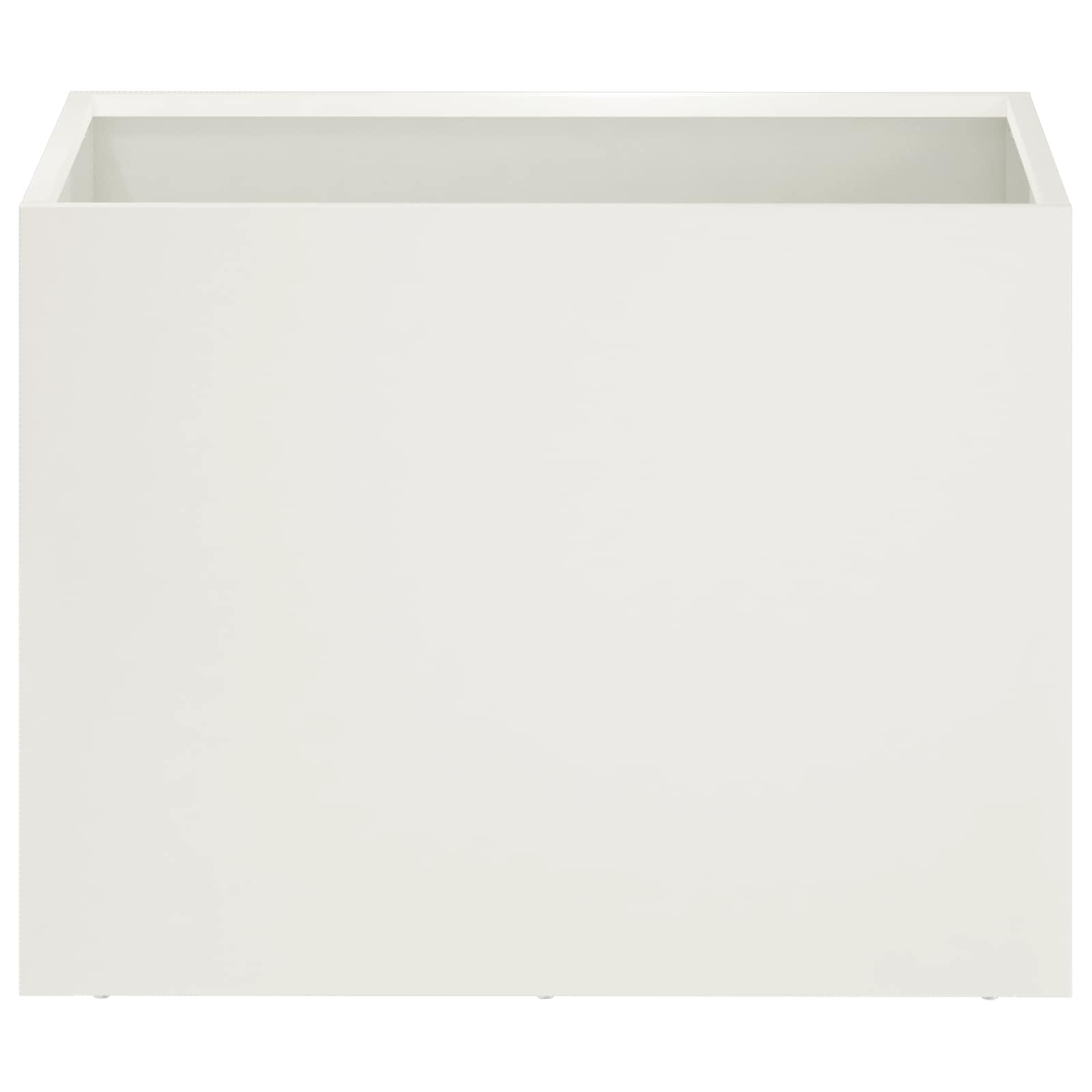Vaso da giardino Bianco 40 x 30 x 30 cm