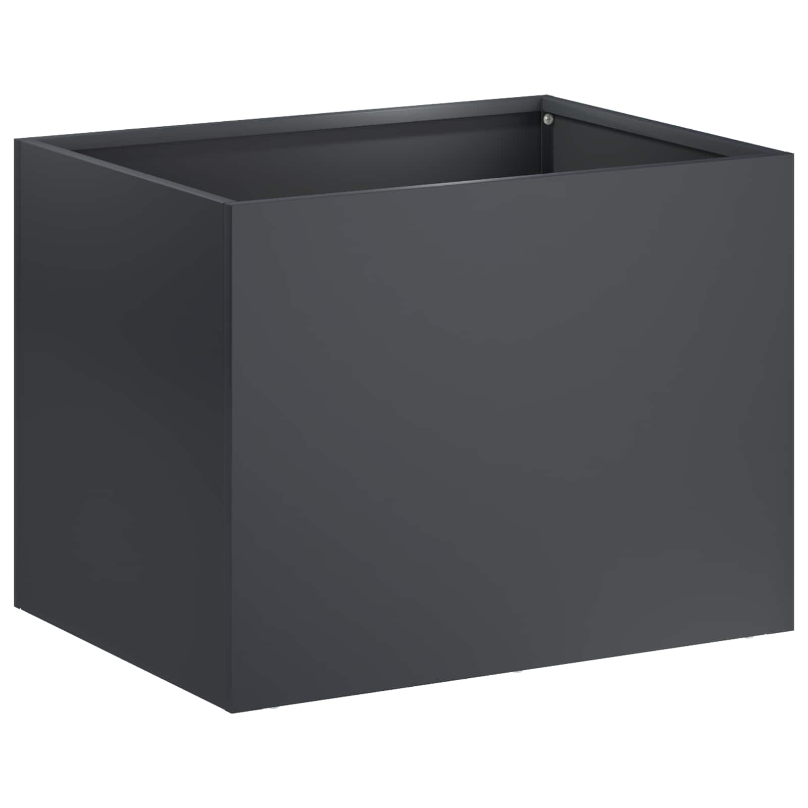Vaso da giardino Antracite 40 x 30 x 30 cm