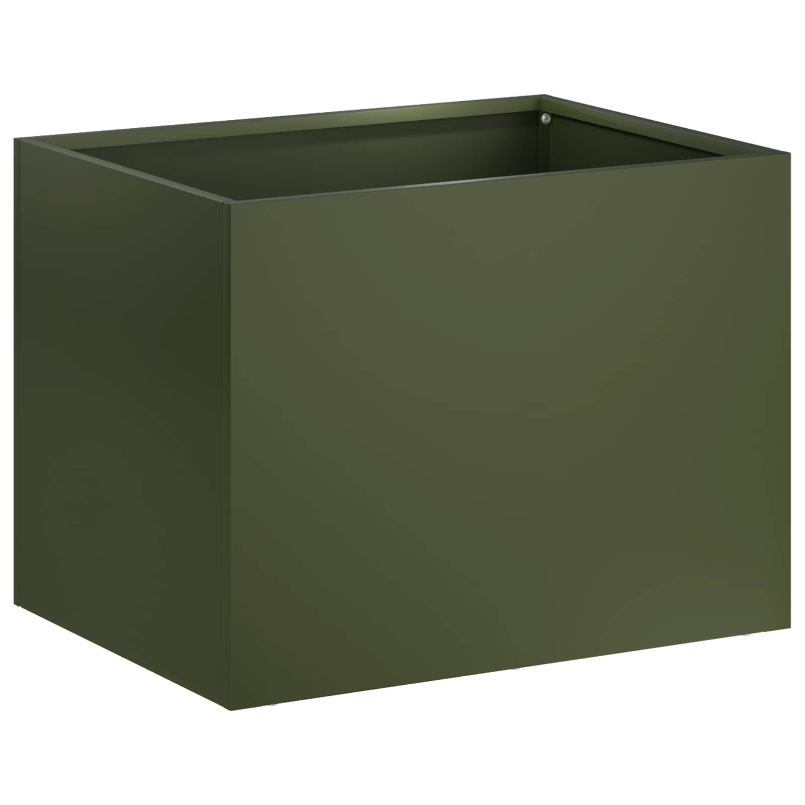 Vaso da giardino Verde Oliva 40 x 30 x 30 cm