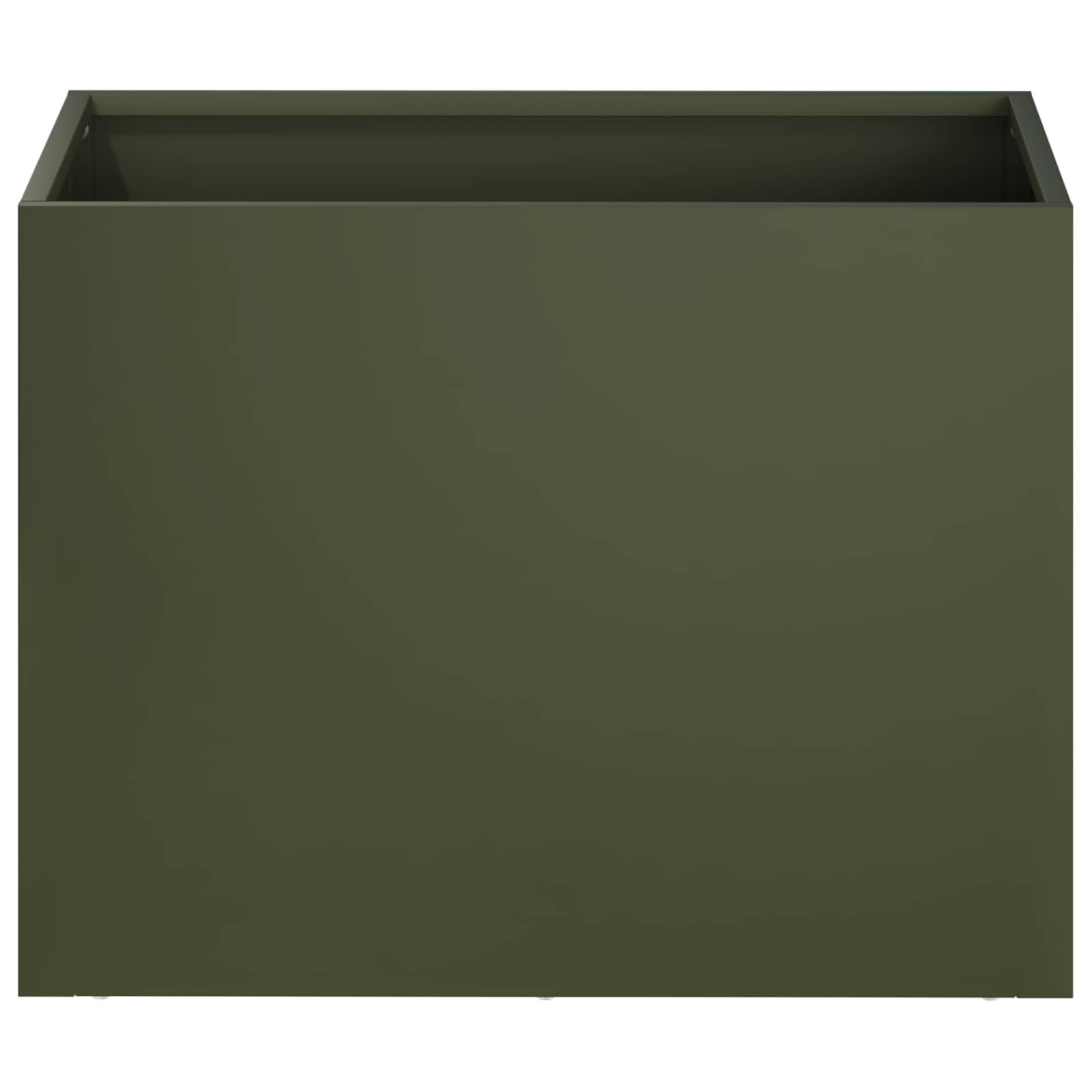 Vaso da giardino 2 pz Verde Oliva 40 x 30 x 30 cm