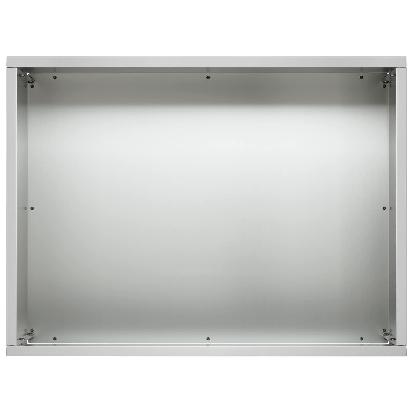 Vaso da giardino 2 pz Argento 40 x 30 x 30 cm Acciaio zincato