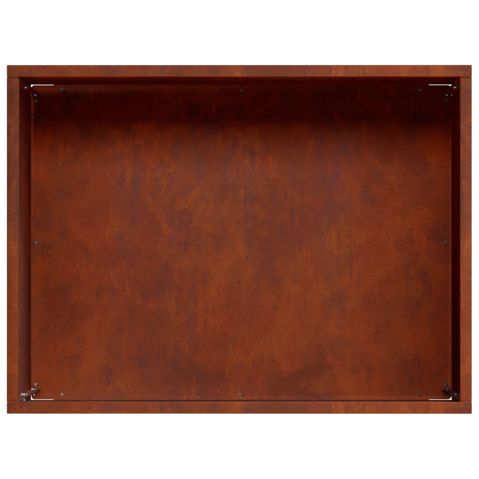 Vaso da giardino Ruggine 40 x 30 x 30 cm Acciaio Corten