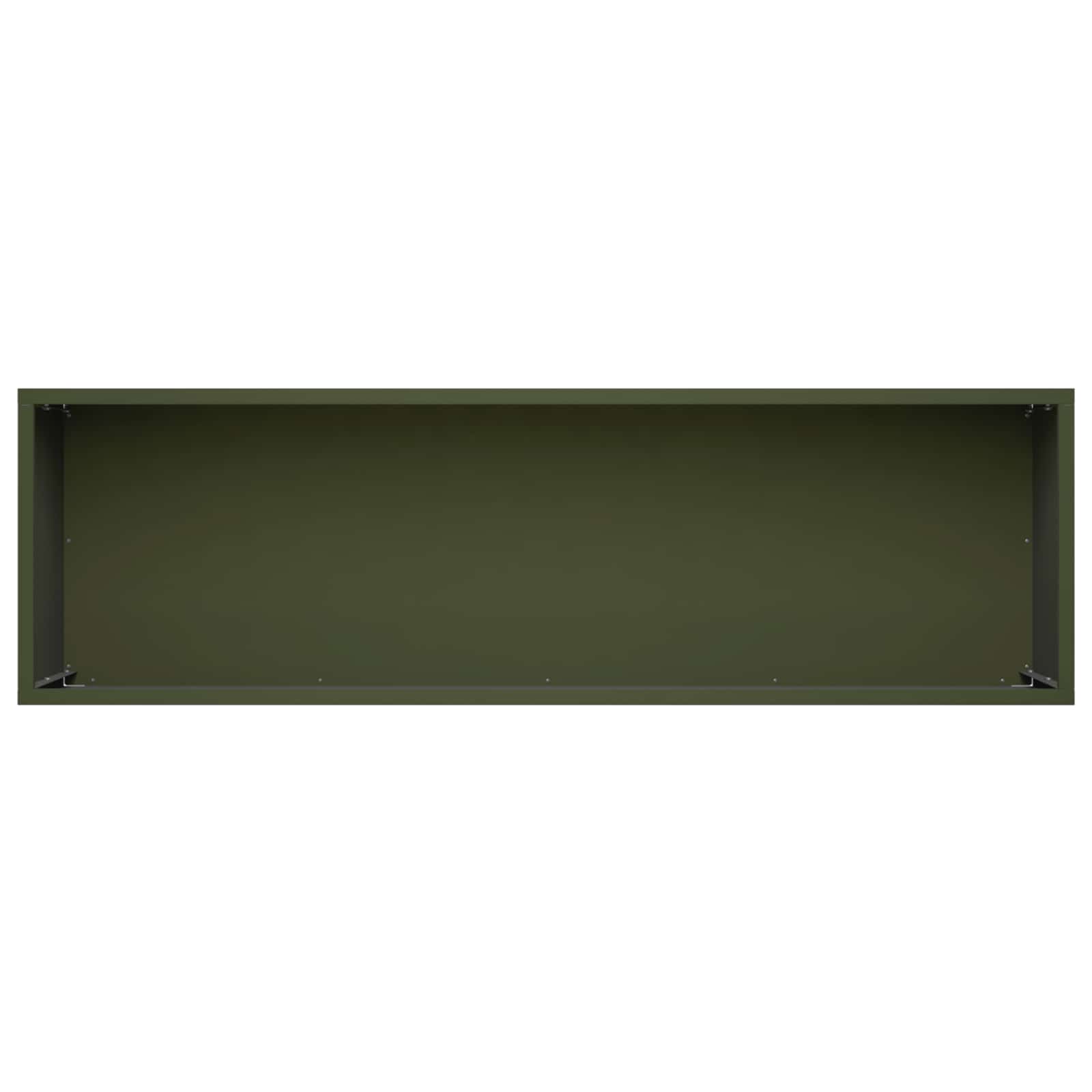 Vaso da giardino 2 pz Verde Oliva 80 x 30 x 30 cm