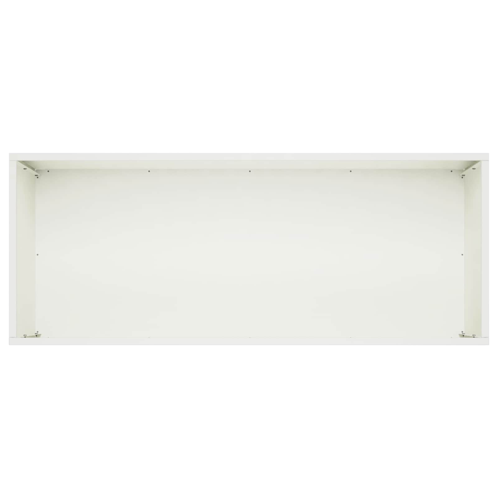 Vaso da giardino Bianco 80 x 40 x 40 cm