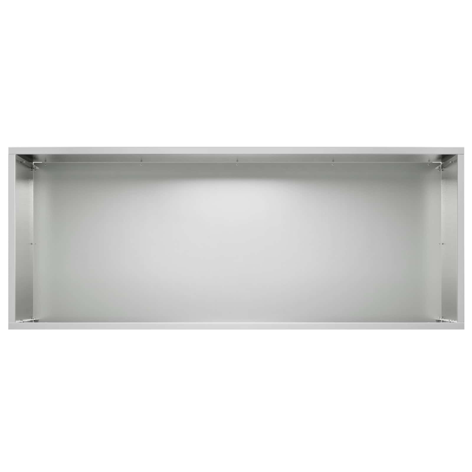 Vaso da giardino Argento 80 x 40 x 40 cm Acciaio zincato
