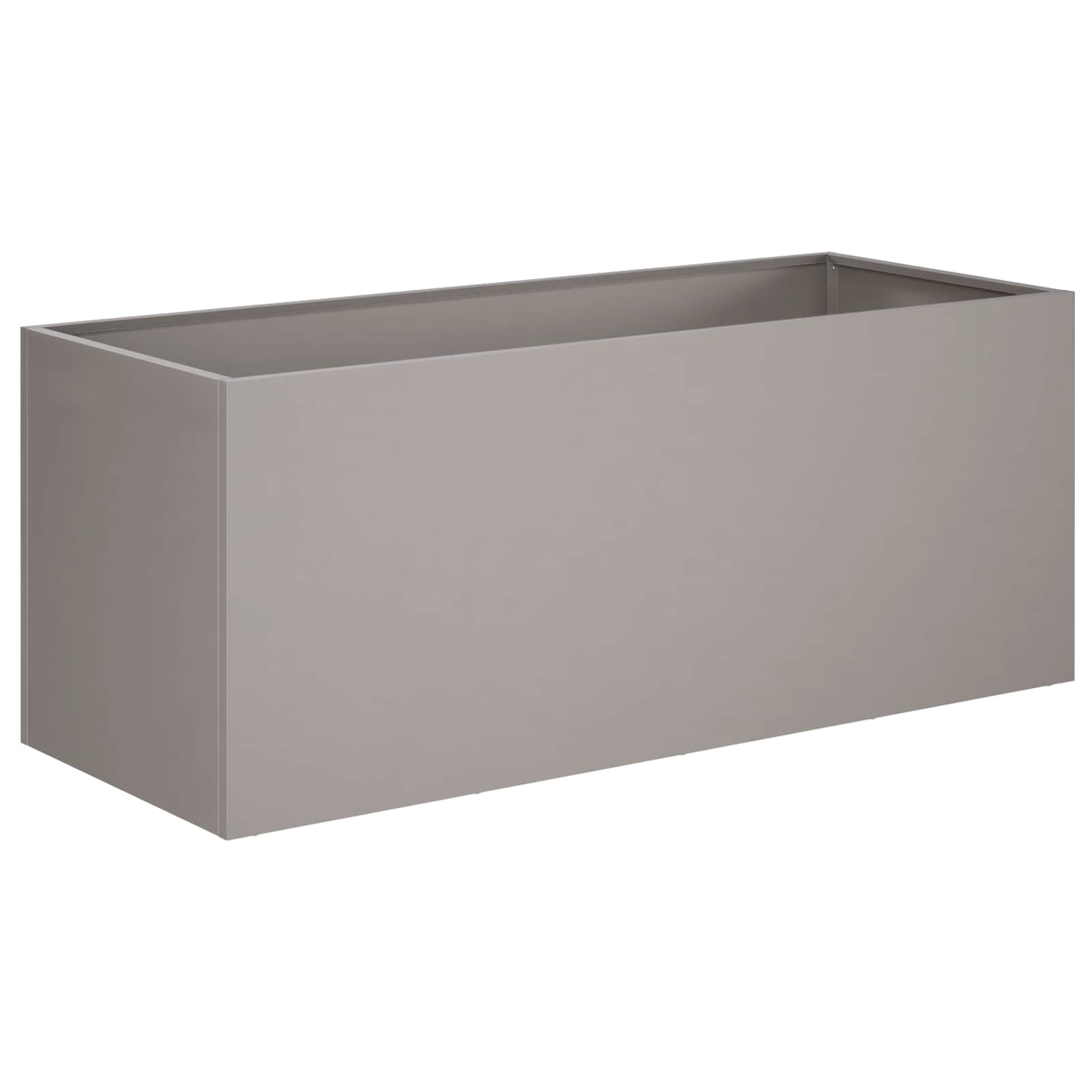 Vaso da giardino Ruggine 80 x 40 x 40 cm Acciaio Corten