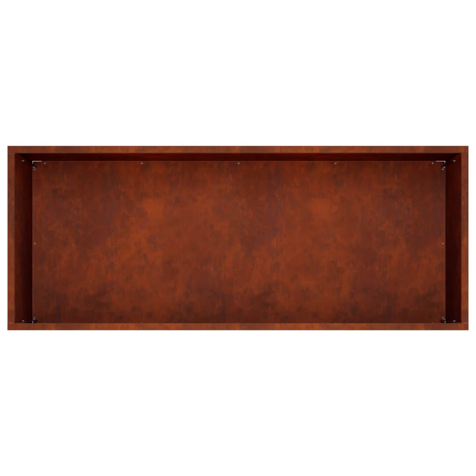 Vaso da giardino Ruggine 80 x 40 x 40 cm Acciaio Corten