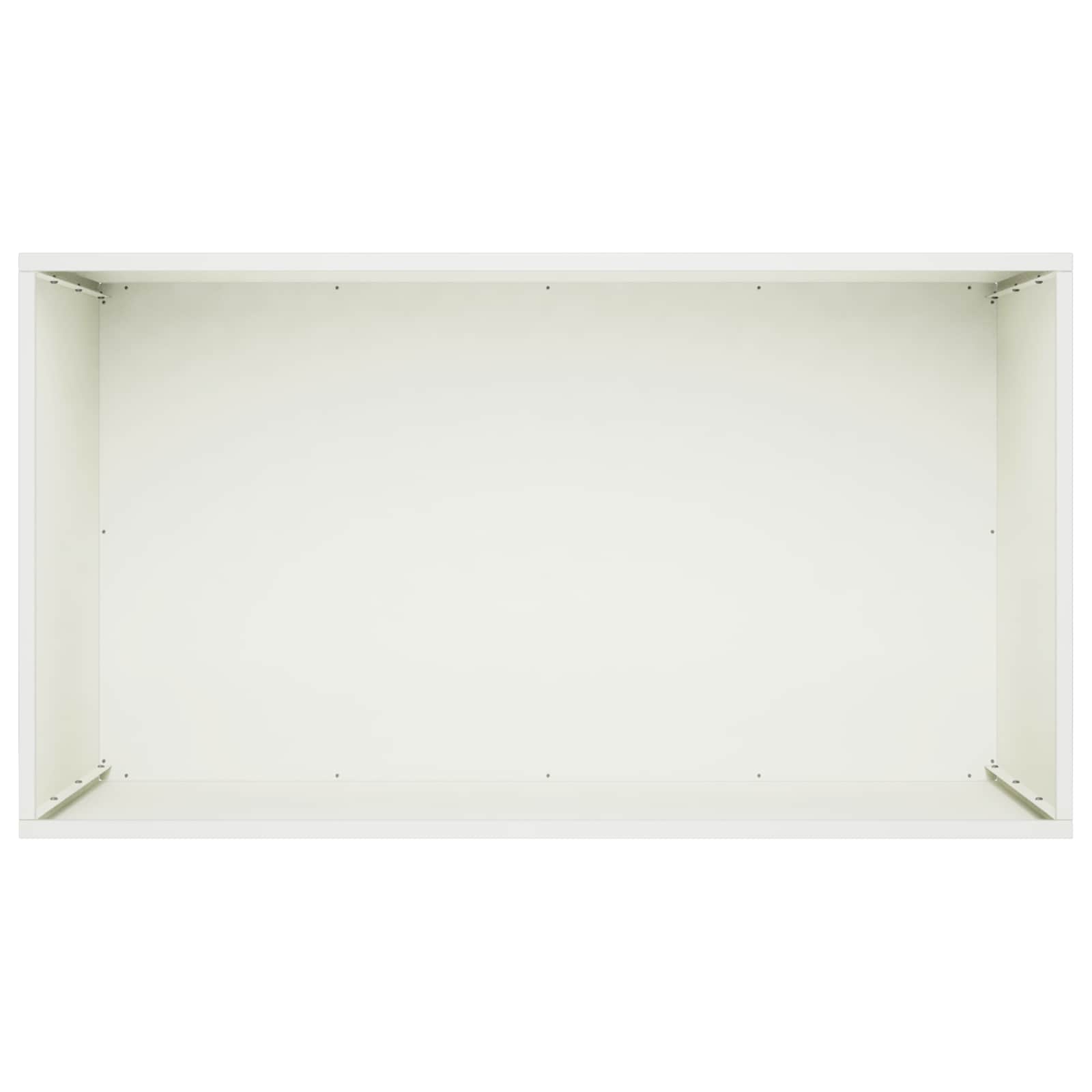 Vaso da giardino 2 pz Bianco 80 x 50 x 50 cm