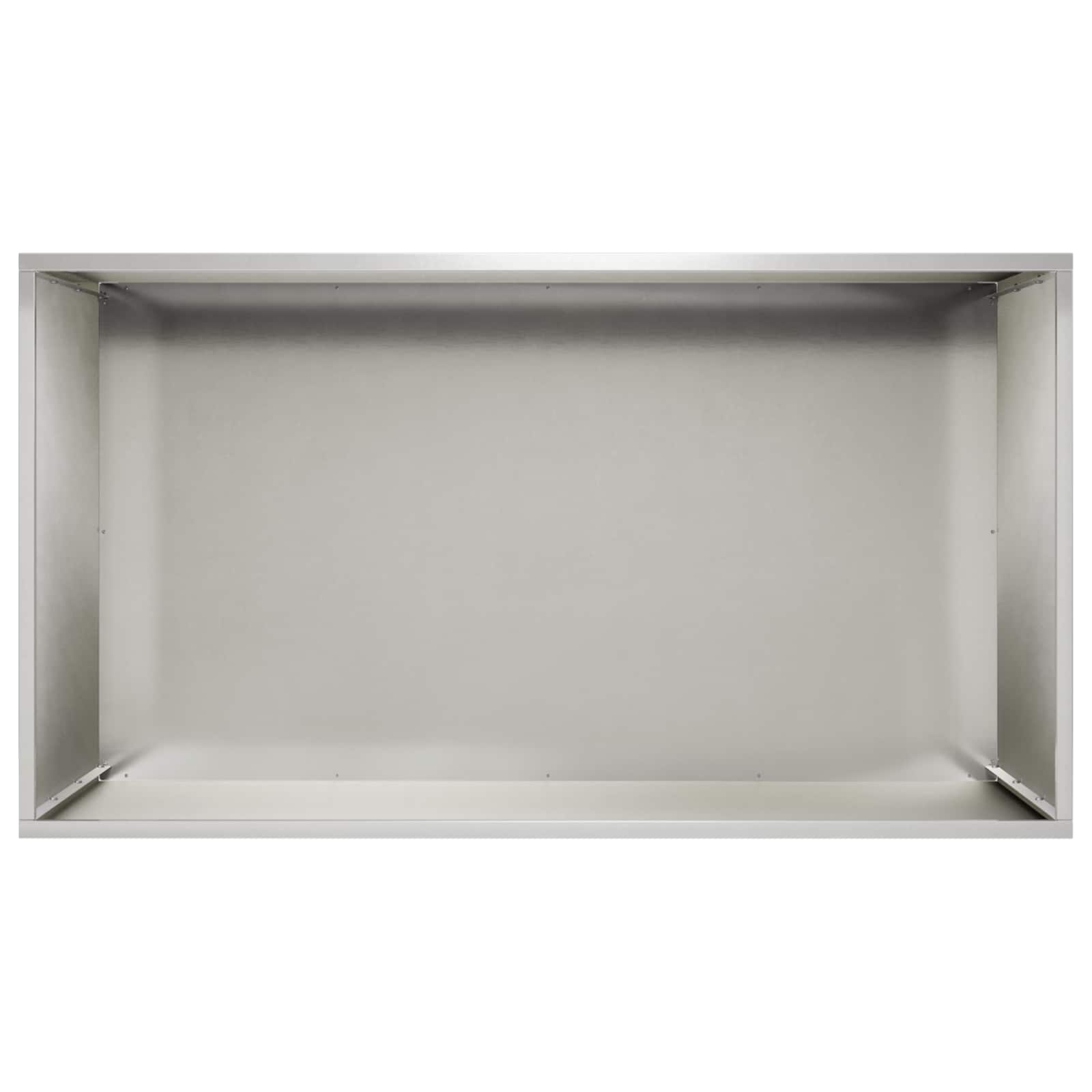 Vaso da giardino 2 pz Argento 100 x 50 x 50 cm Acciaio Inox