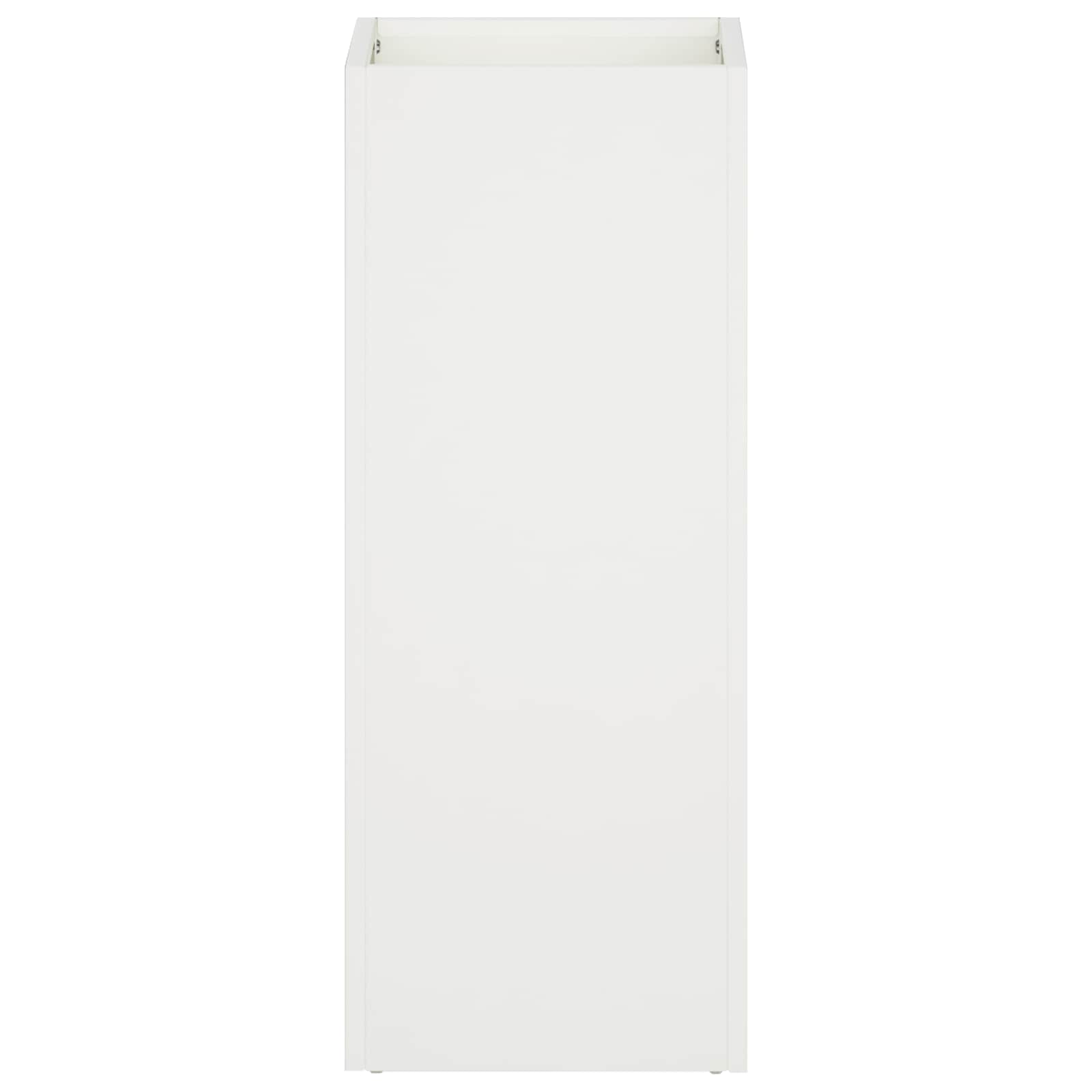 Vaso da giardino Bianco 20 x 20 x 50 cm