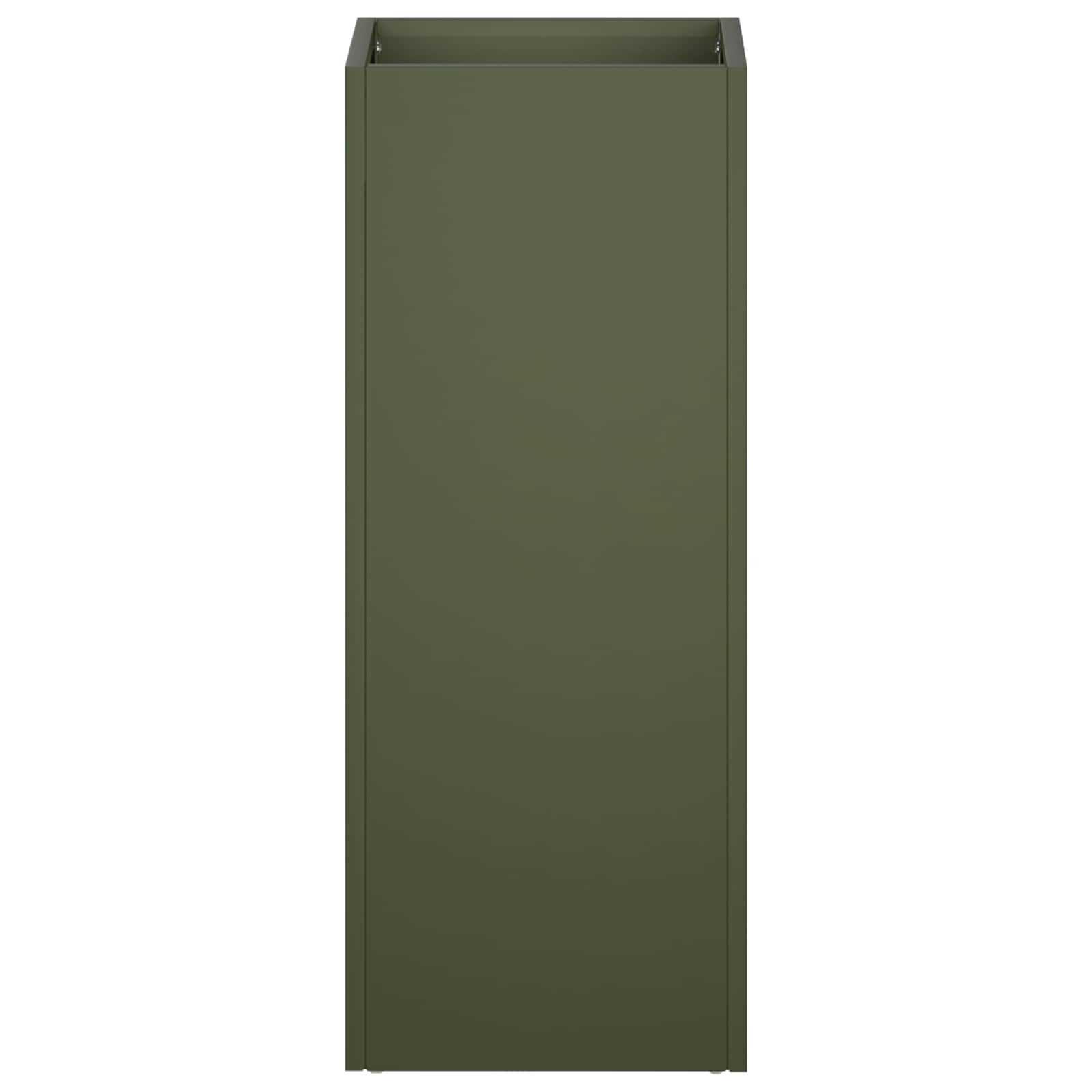 Vaso da giardino Verde Oliva 20 x 20 x 50 cm