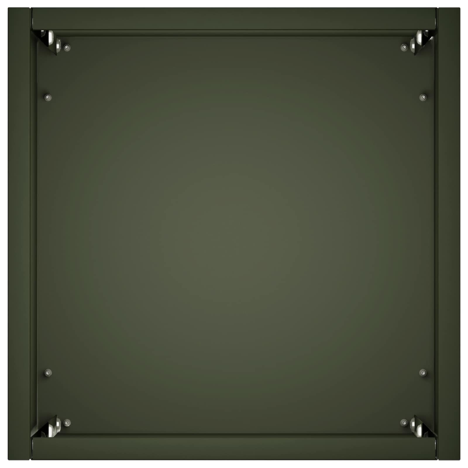 Vaso da giardino Verde Oliva 20 x 20 x 50 cm
