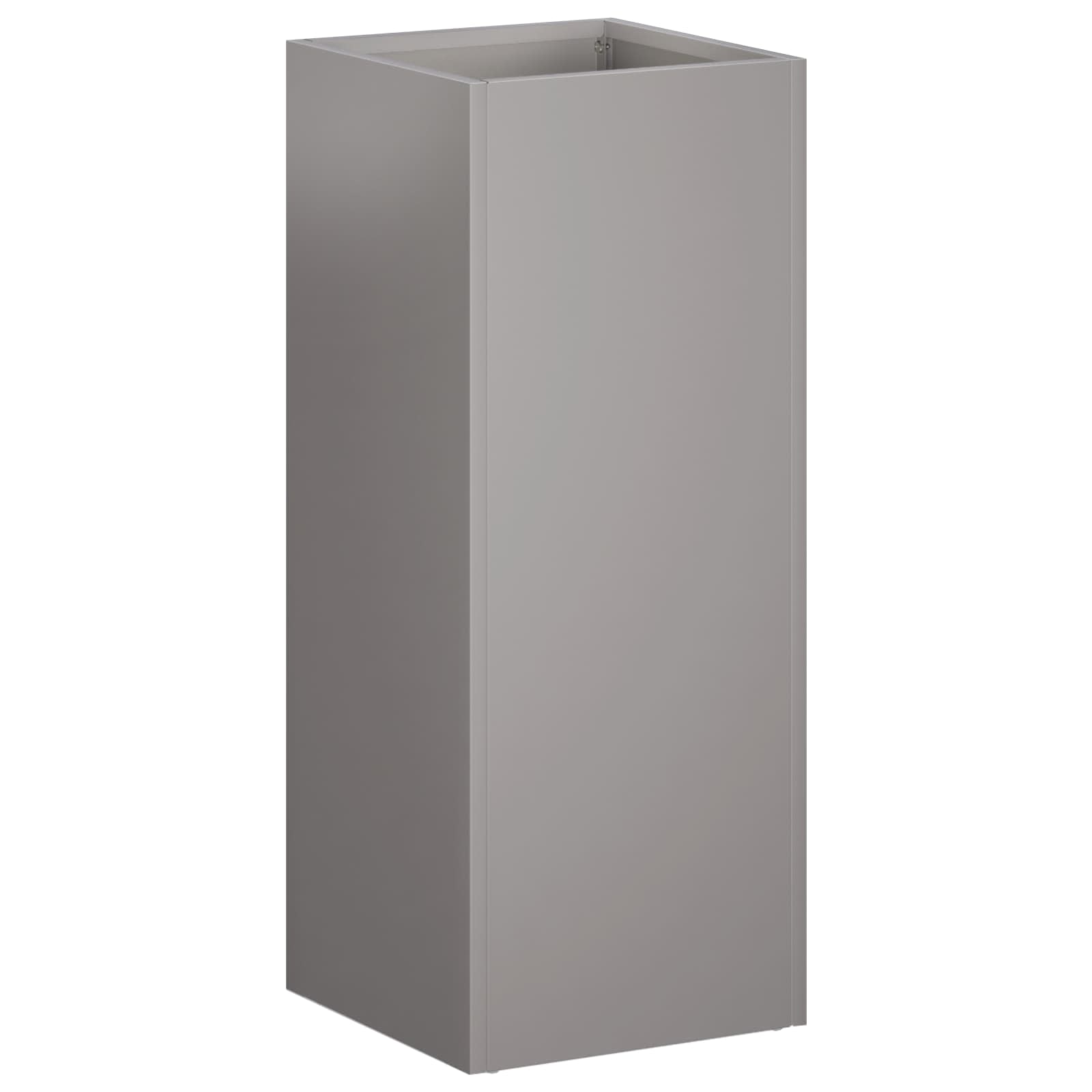 Vaso da giardino Ruggine 20 x 20 x 50 cm Acciaio Corten