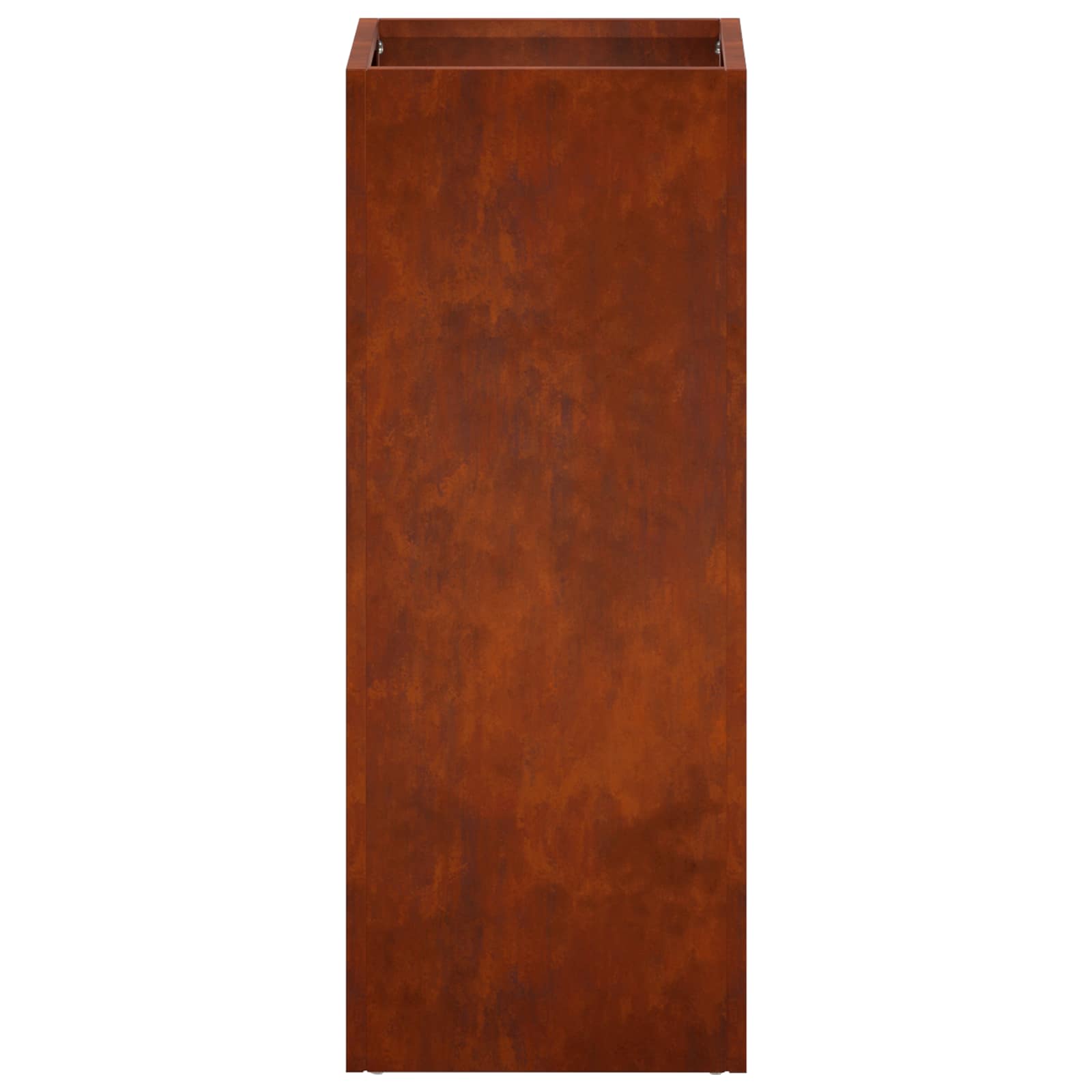 Vaso da giardino Ruggine 20 x 20 x 50 cm Acciaio Corten