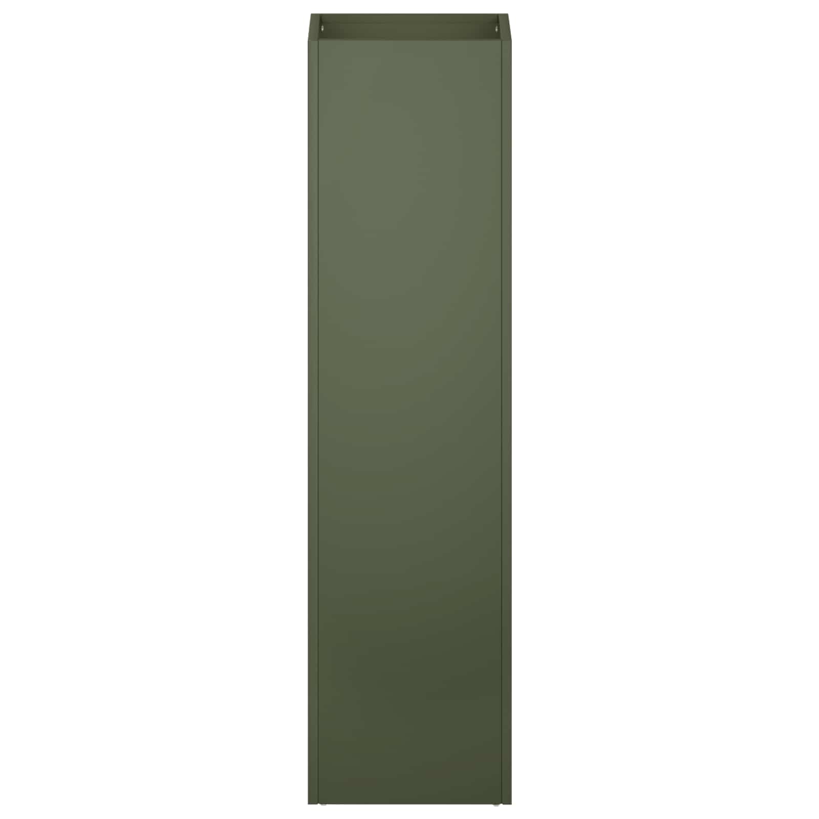 Vaso da giardino Verde Oliva 20 x 20 x 75 cm