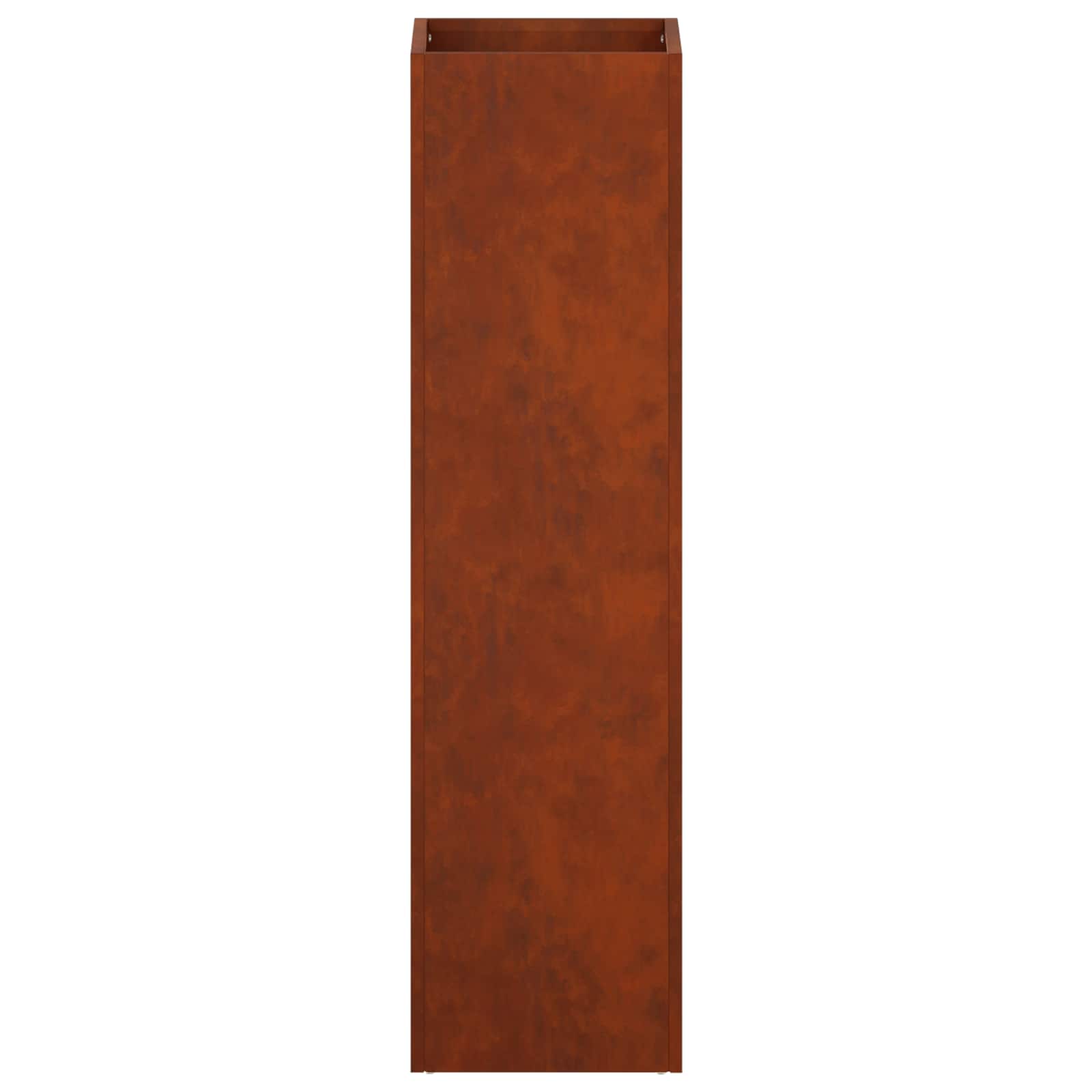 Vaso da giardino Ruggine 20 x 20 x 75 cm Acciaio Corten