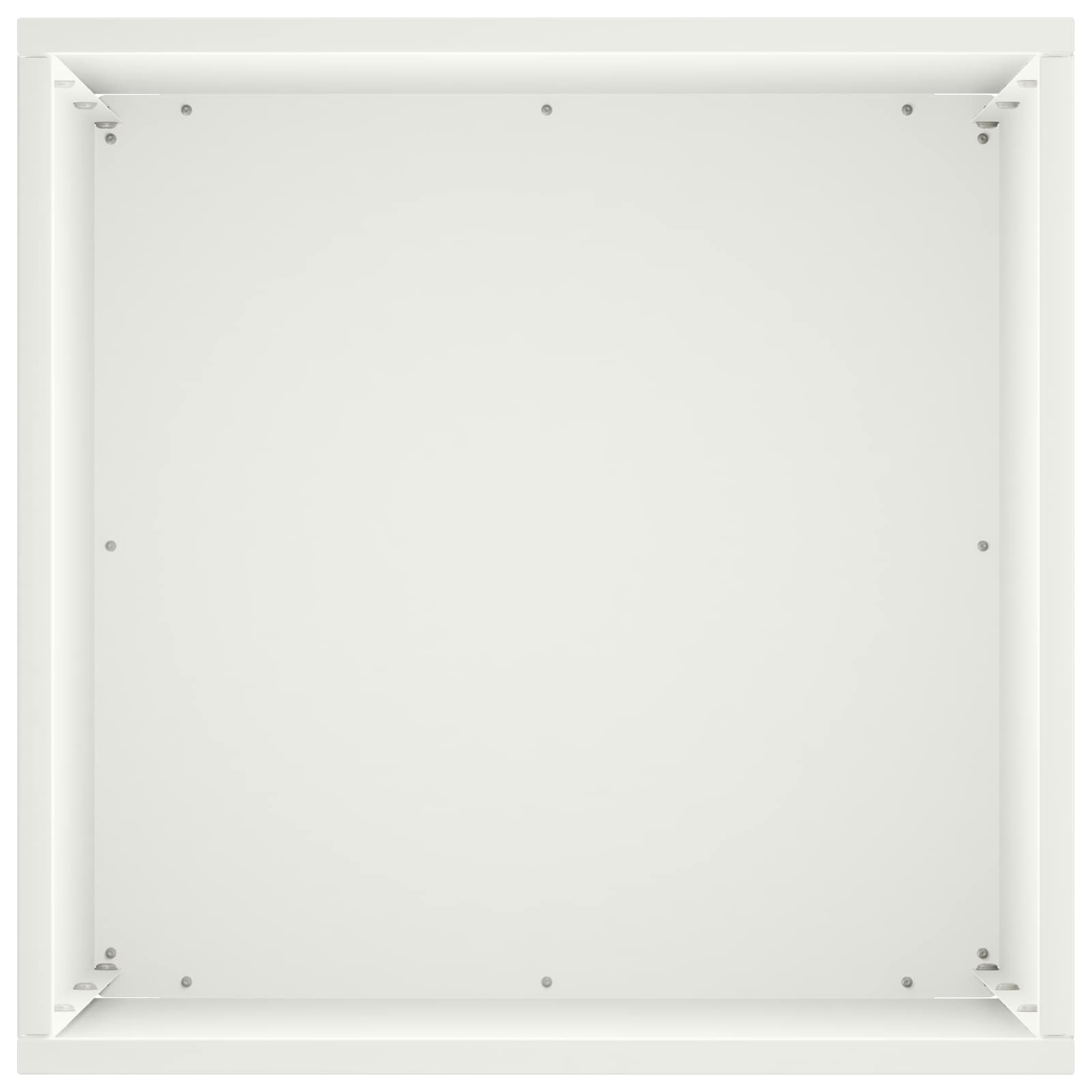 Vaso da giardino 2 pz Bianco 30 x 30 x 40 cm