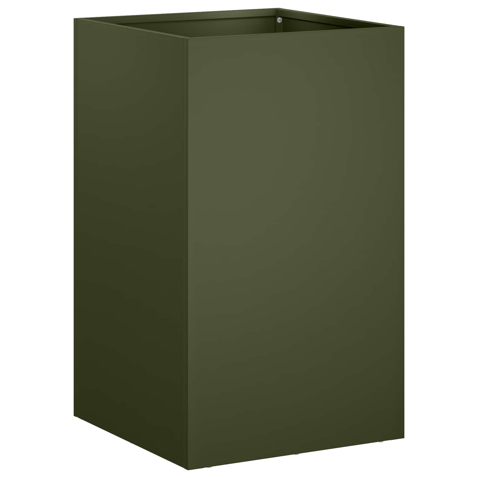 Vaso da giardino Verde Oliva 30 x 30 x 40 cm
