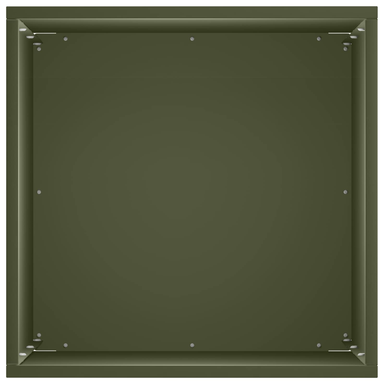 Vaso da giardino Verde Oliva 30 x 30 x 40 cm