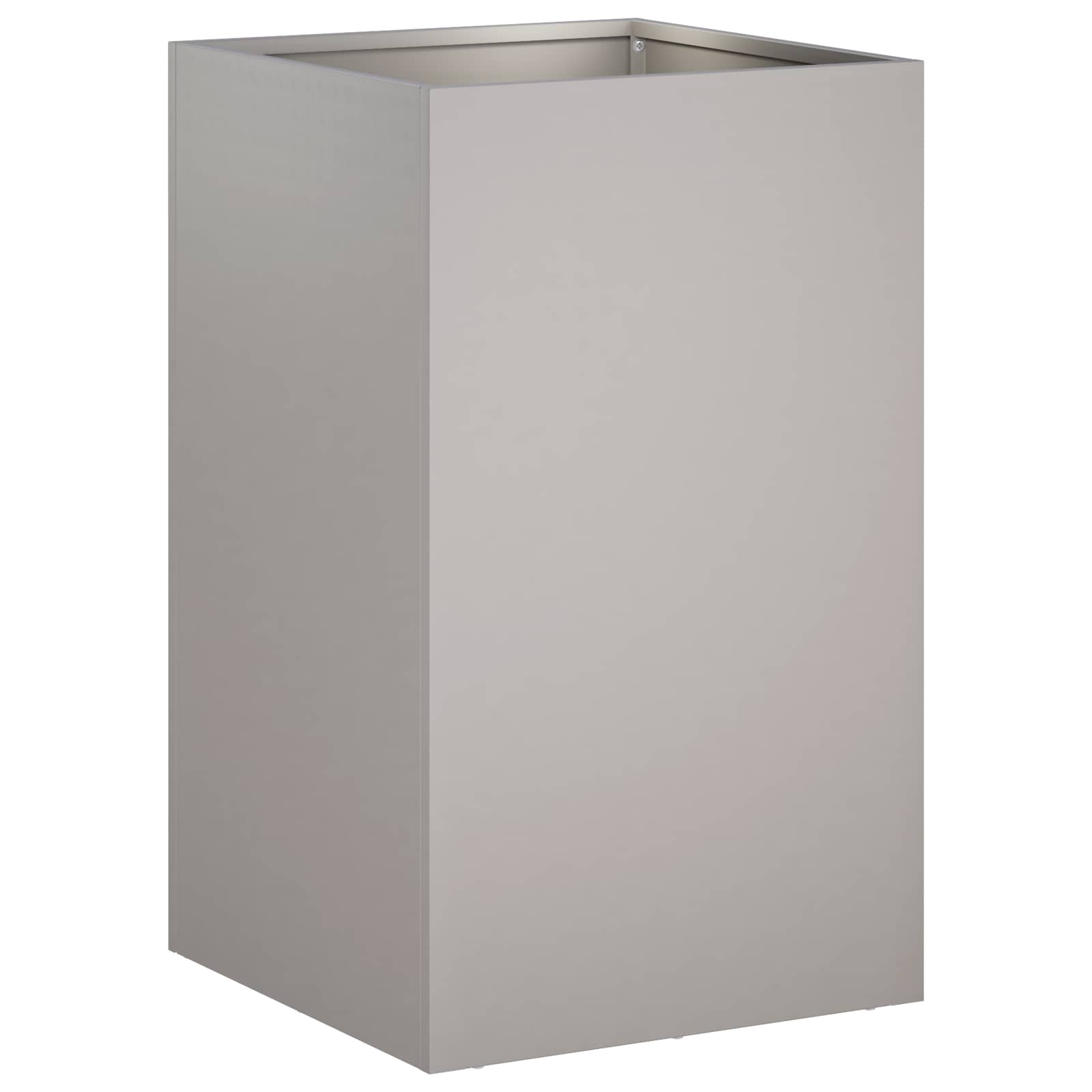 Vaso da giardino 2 pz Ruggine 40 x 40 x 50 cm Acciaio Corten