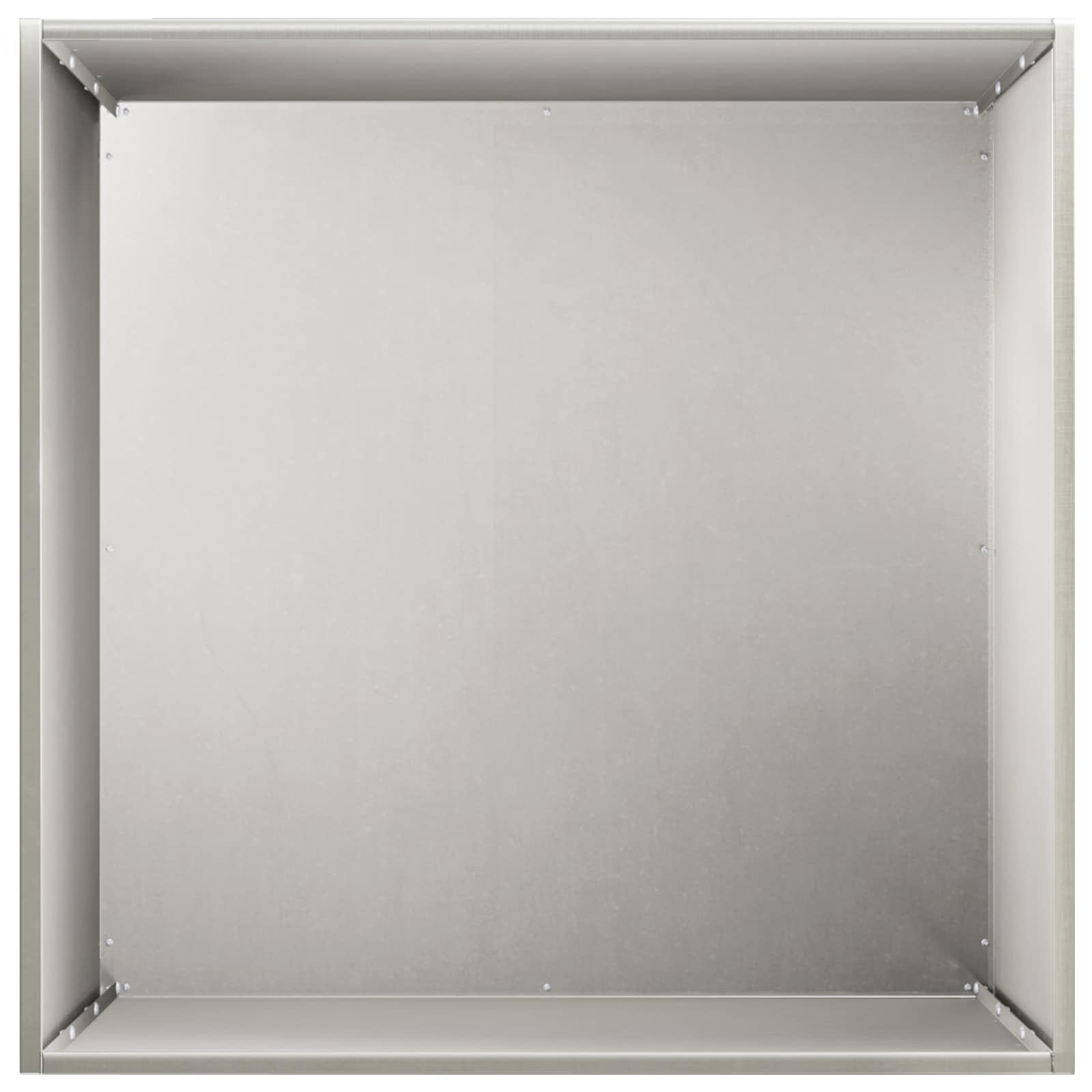 Vaso da giardino Argento 40 x 40 x 75 cm Acciaio Inox